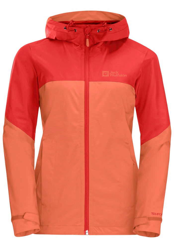 Jack Wolfskin Outdoorjacke »WEILTAL 2L JKT W«, mit Kapuze