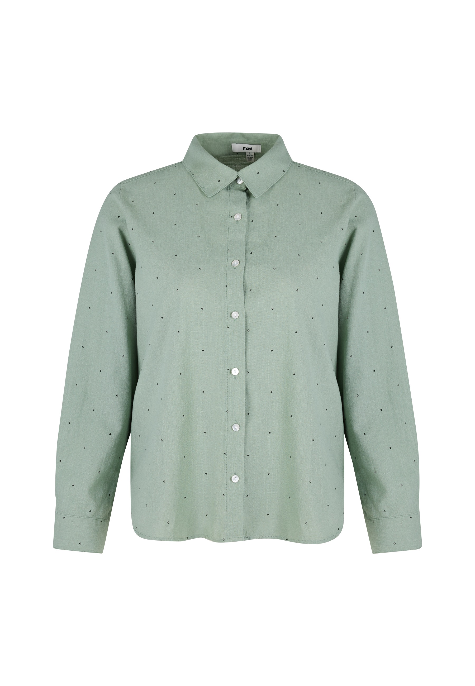 Mavi Langarmbluse »LONG SLEEVE SHIRT«, Print Bluse