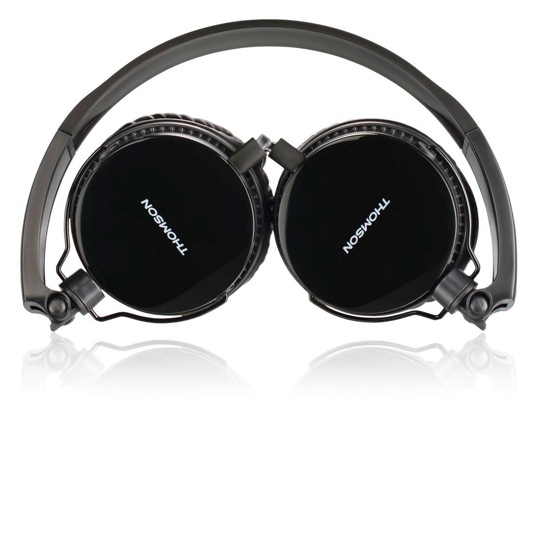 »On-Ear Telefon BAUR On-Ear-Kopfhörer Kabel Headset mit | -Funktion flachem Thomson Kopfhörer HED2207BK«