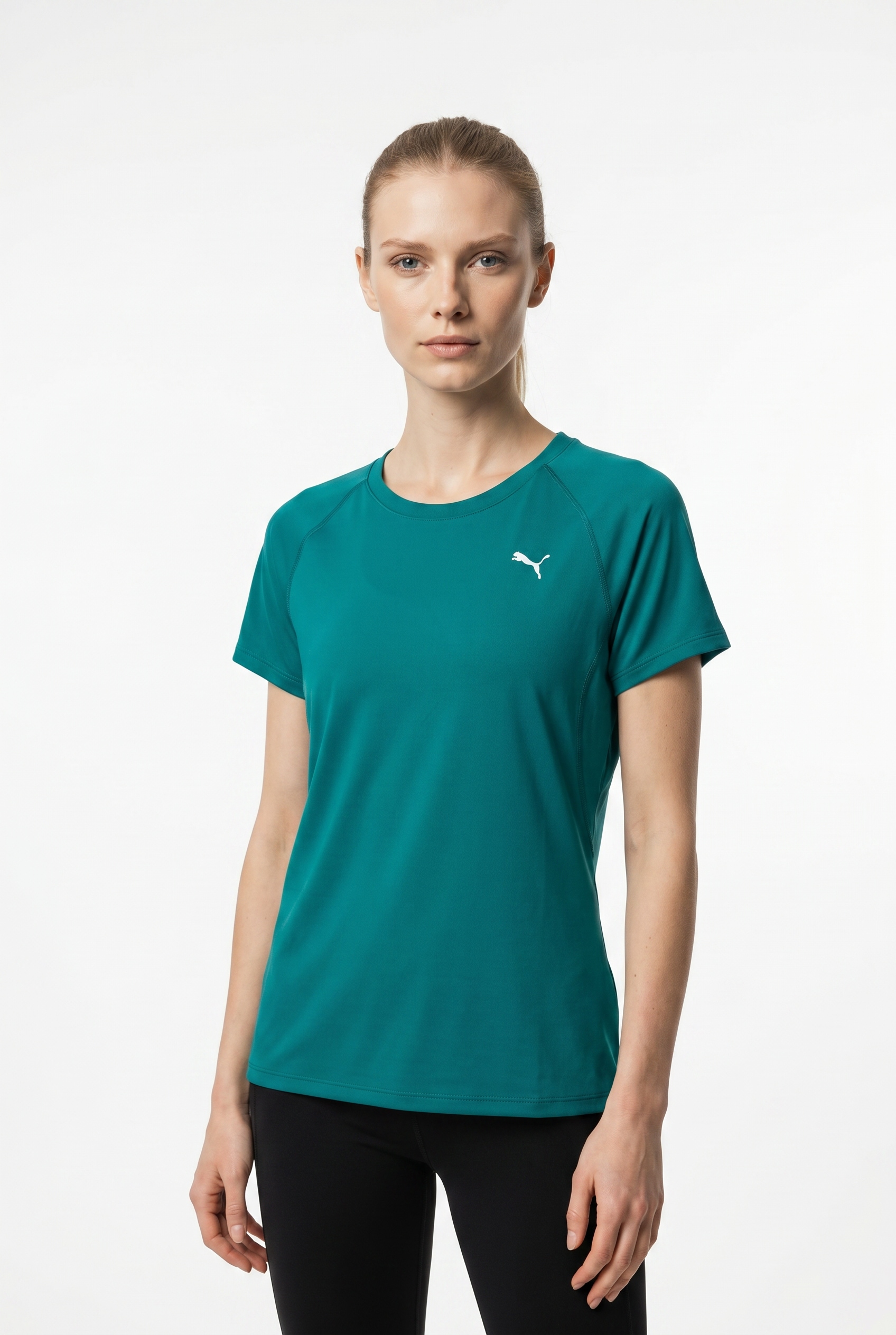 PUMA Laufshirt »W RUN VELOCITY TEE (POLY)« ergonomische Schnittführung, kurze Ärmel, sportliches T-Shirt