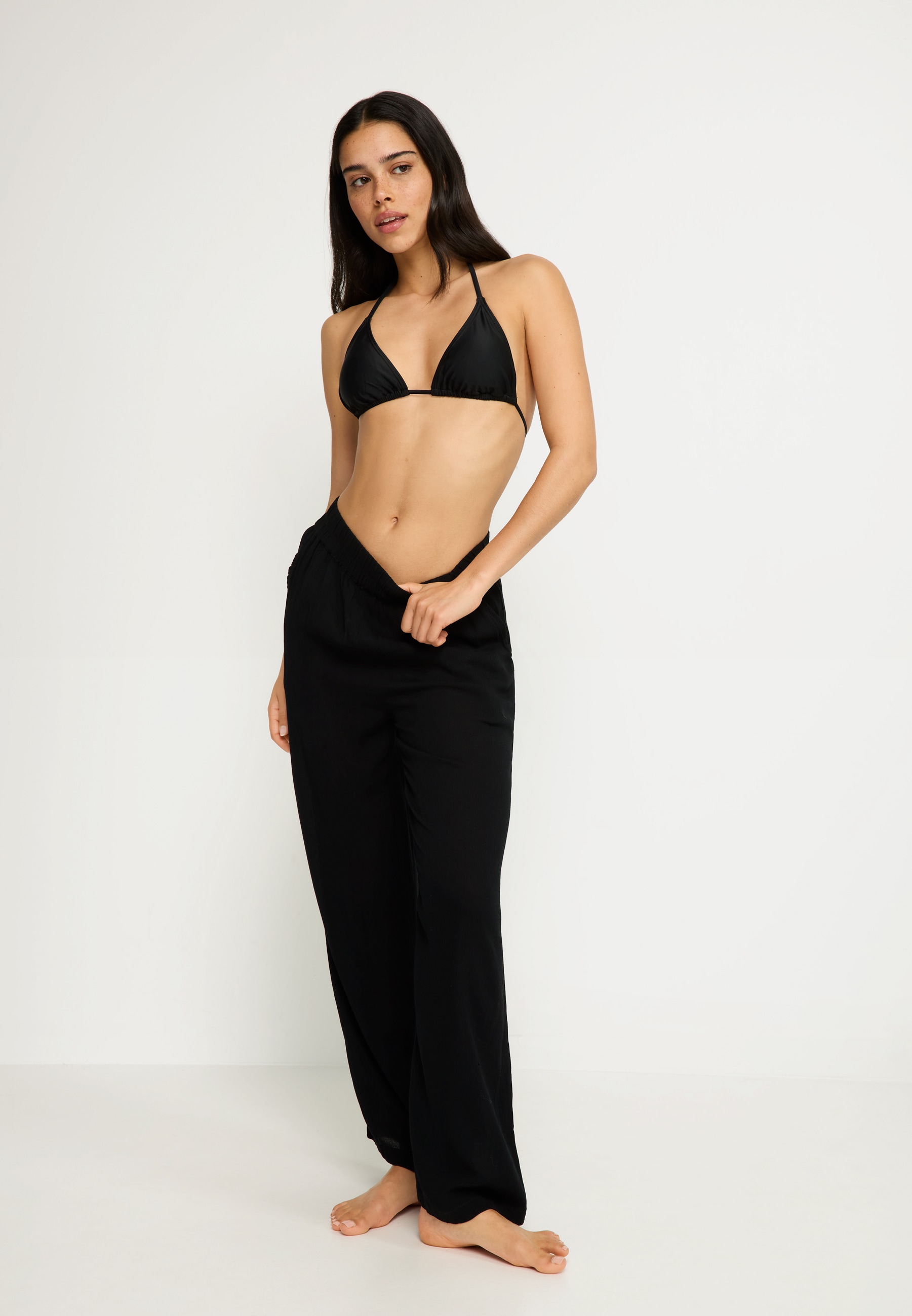 LSCN by LASCANA Schlupfhose, aus Viskosecrepe günstig online kaufen