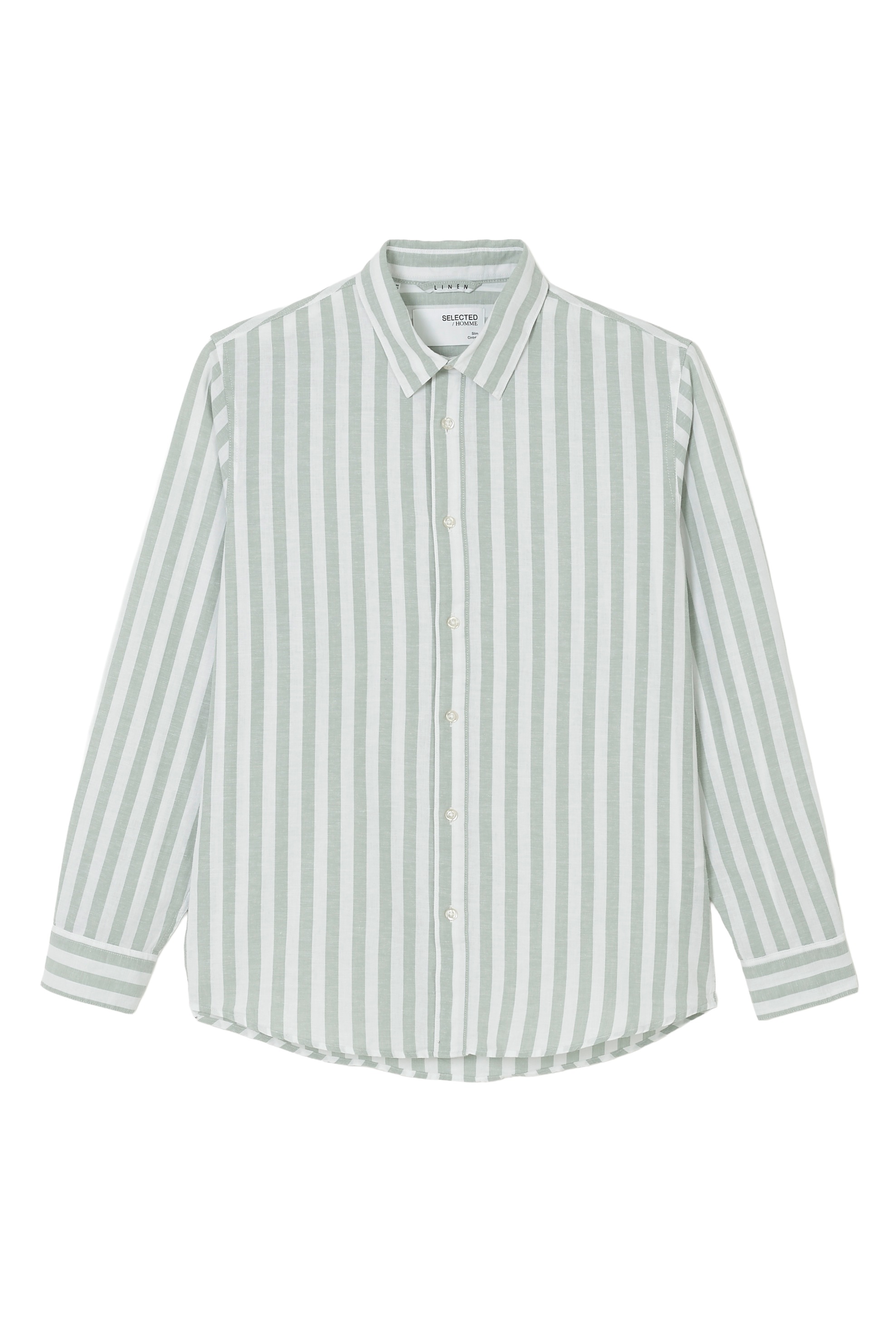 SELECTED HOMME Leinenhemd "NEW-LINEN SHIRT", unifarben günstig online kaufen