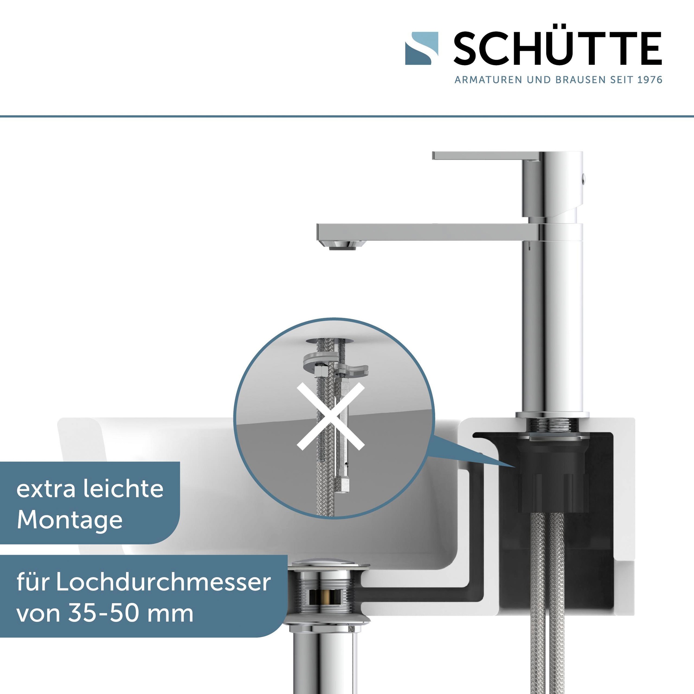 Schütte Waschtischarmatur »MANHATTAN«