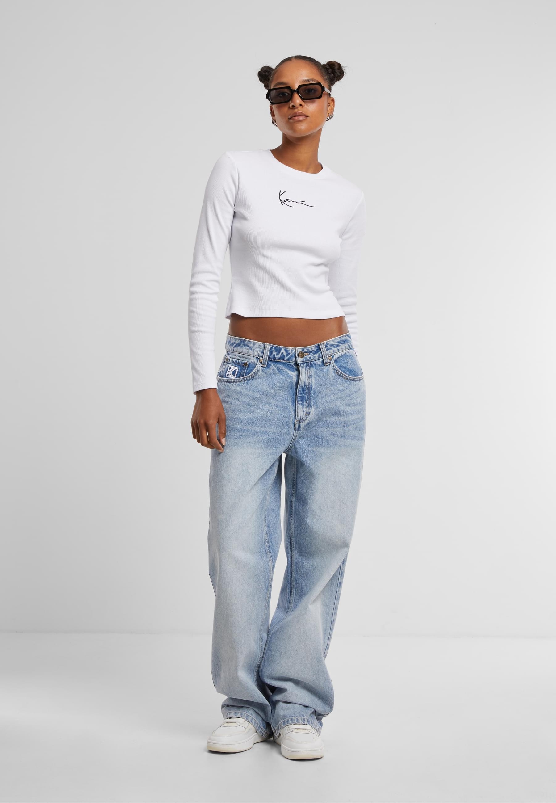 Karl Kani Bequeme Jeans »Karl Kani Karl Kani OG Five Pocket Straight Leg Denim vintage«