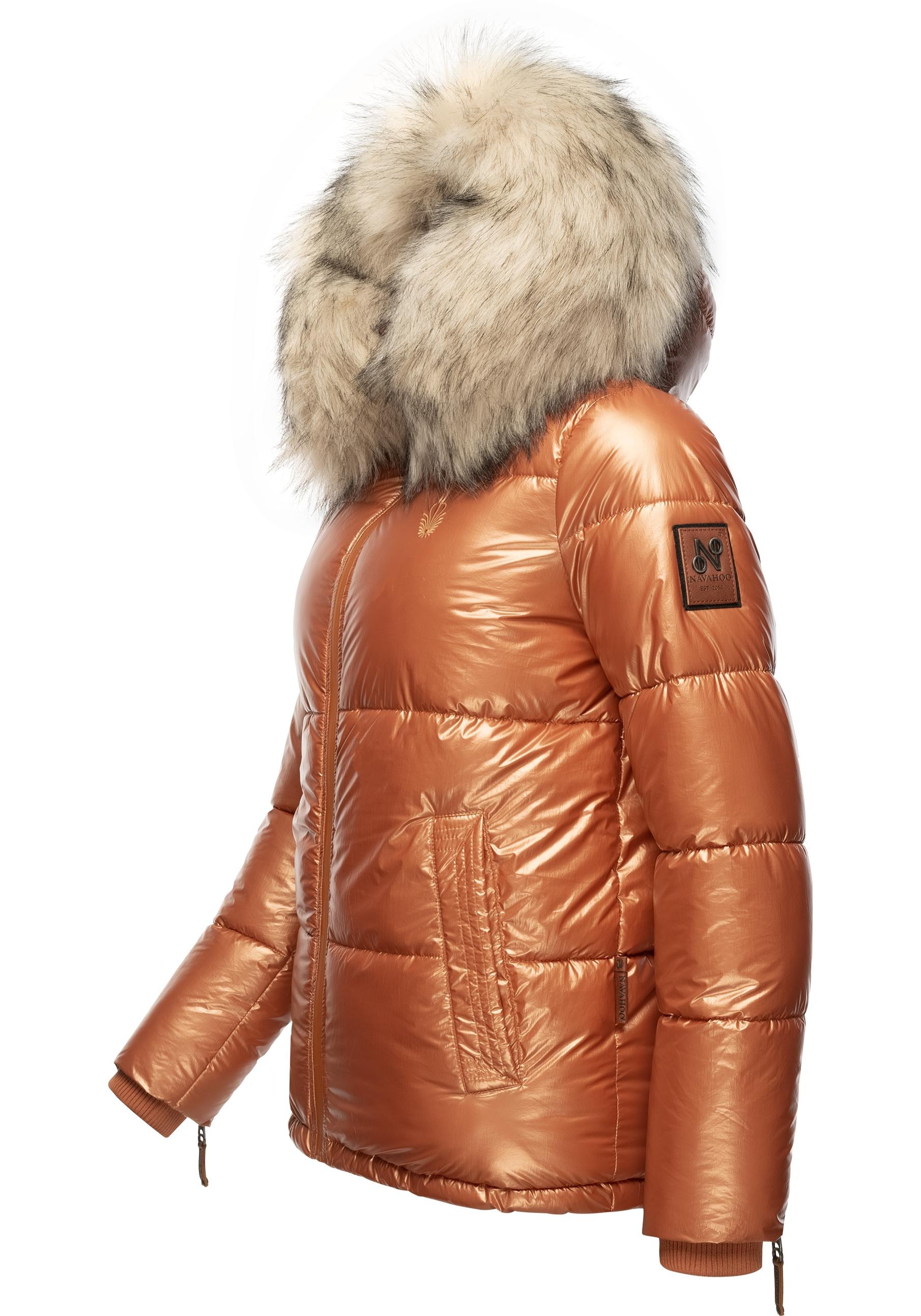 Navahoo Winterjacke "Tikunaa" mitKapuze warm gefütterte Damen Steppjacke mi günstig online kaufen