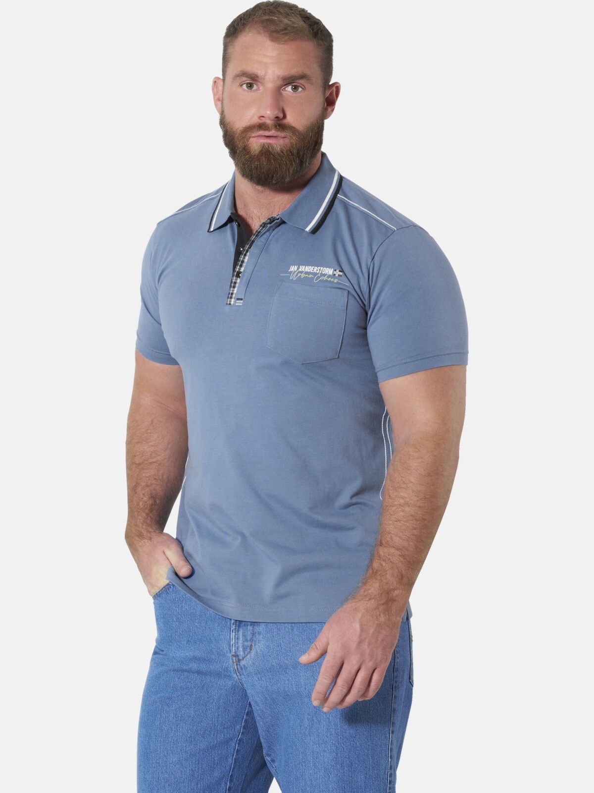 Jan Vanderstorm Poloshirt "Poloshirt ODDFRED"