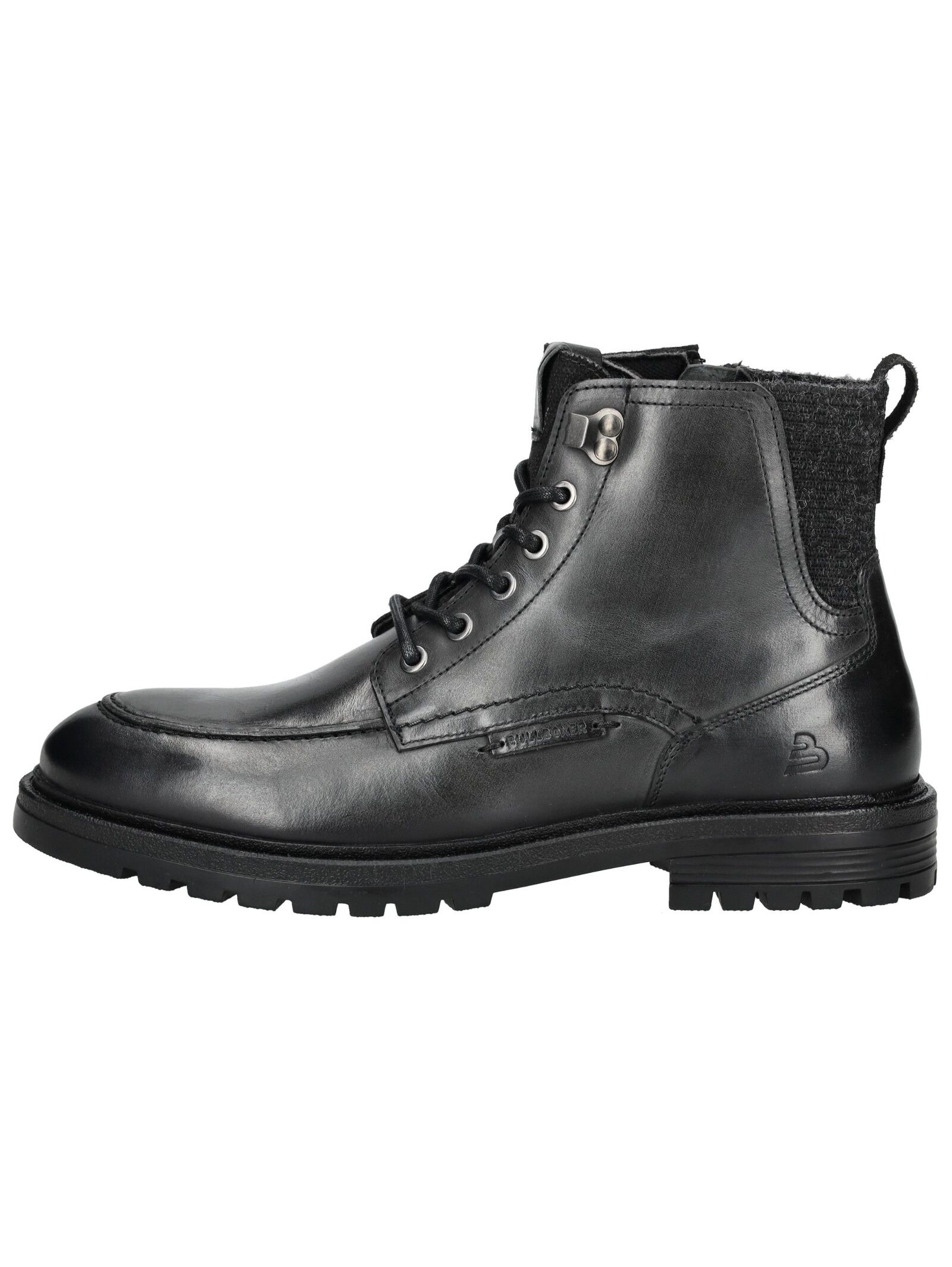 Bullboxer Schnürstiefelette "Bullboxer Stiefelette Glattleder" günstig online kaufen