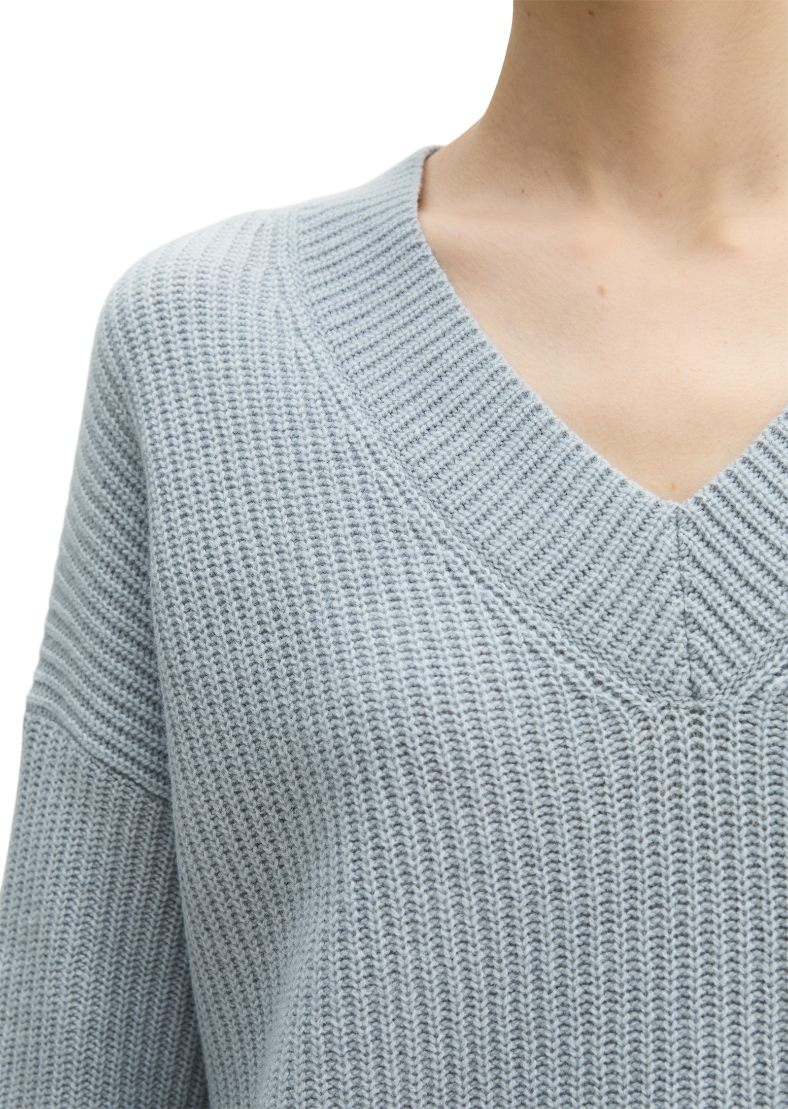 Marc O'Polo Strickpullover »aus weichem Schurwolle-Mix«