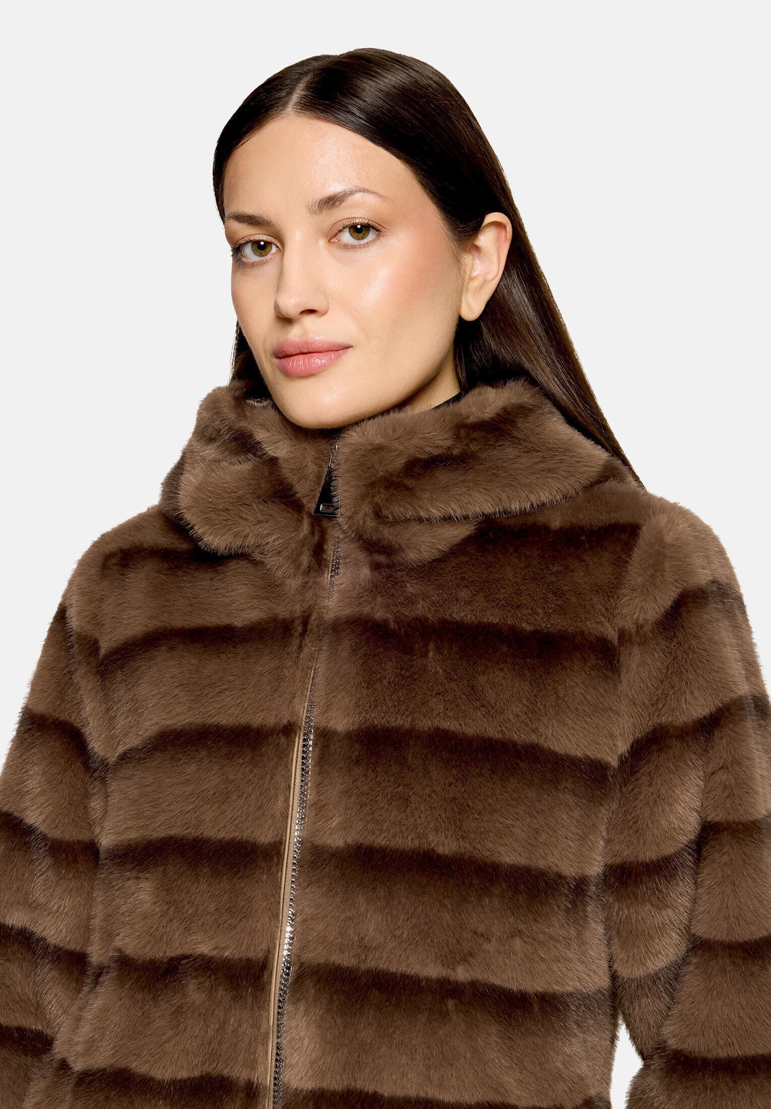 Betty Barclay Plüschjacke »Damen mit Kapuze« mit Kapuze