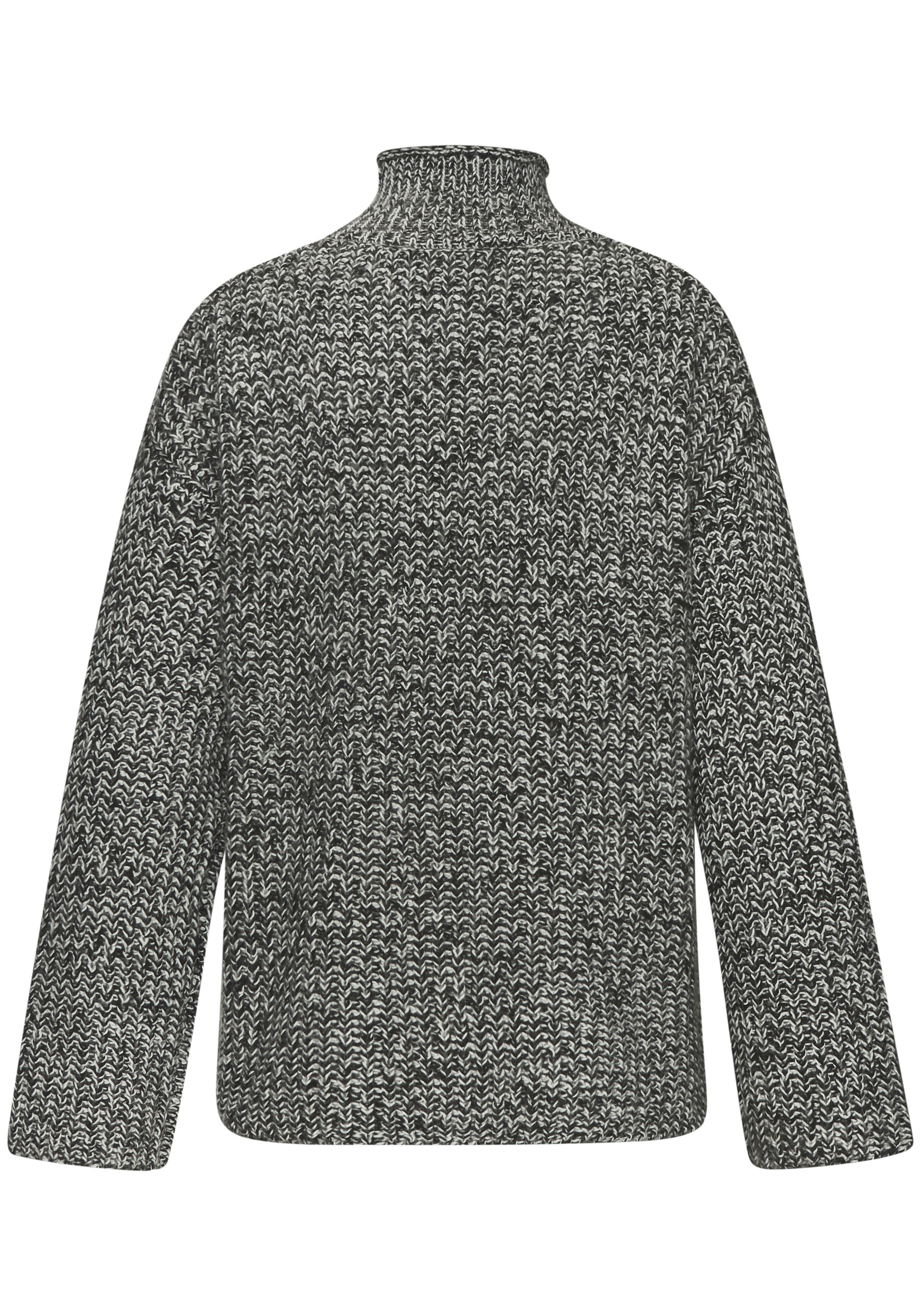 Thumbnail - Buffalo Stehkragenpullover, in Melange-Optik