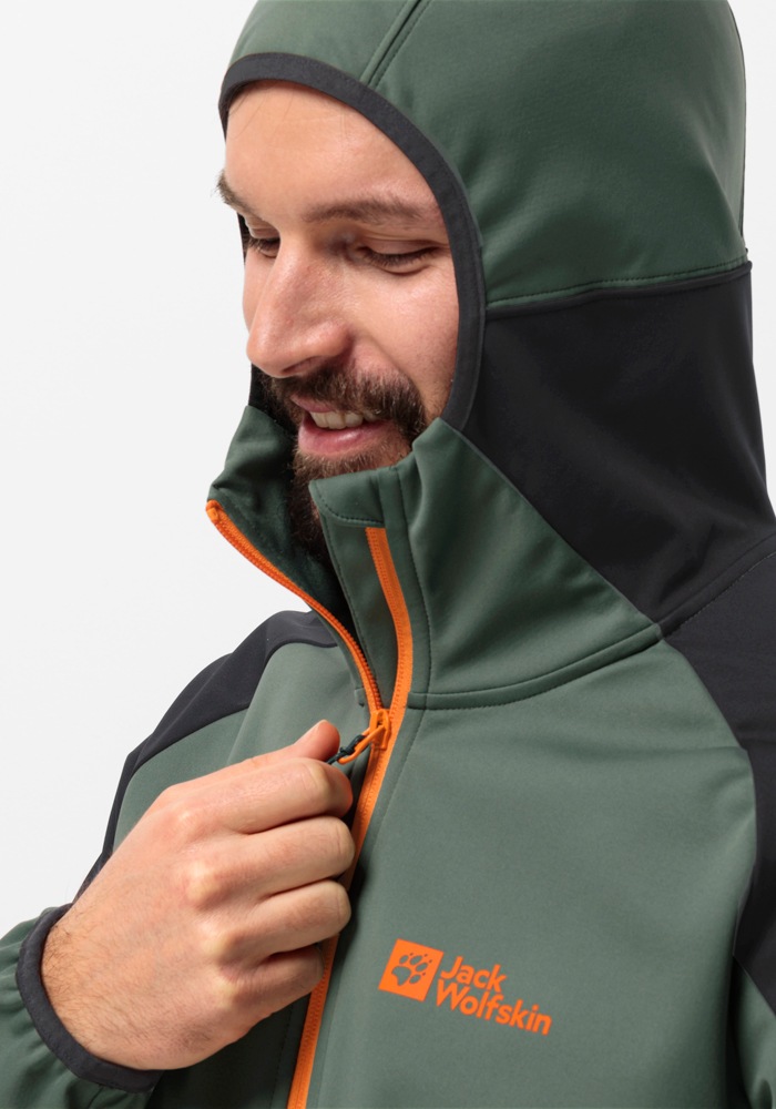 Jack Wolfskin Softshelljacke »FELDBERG HOODY M«, mit Kapuze