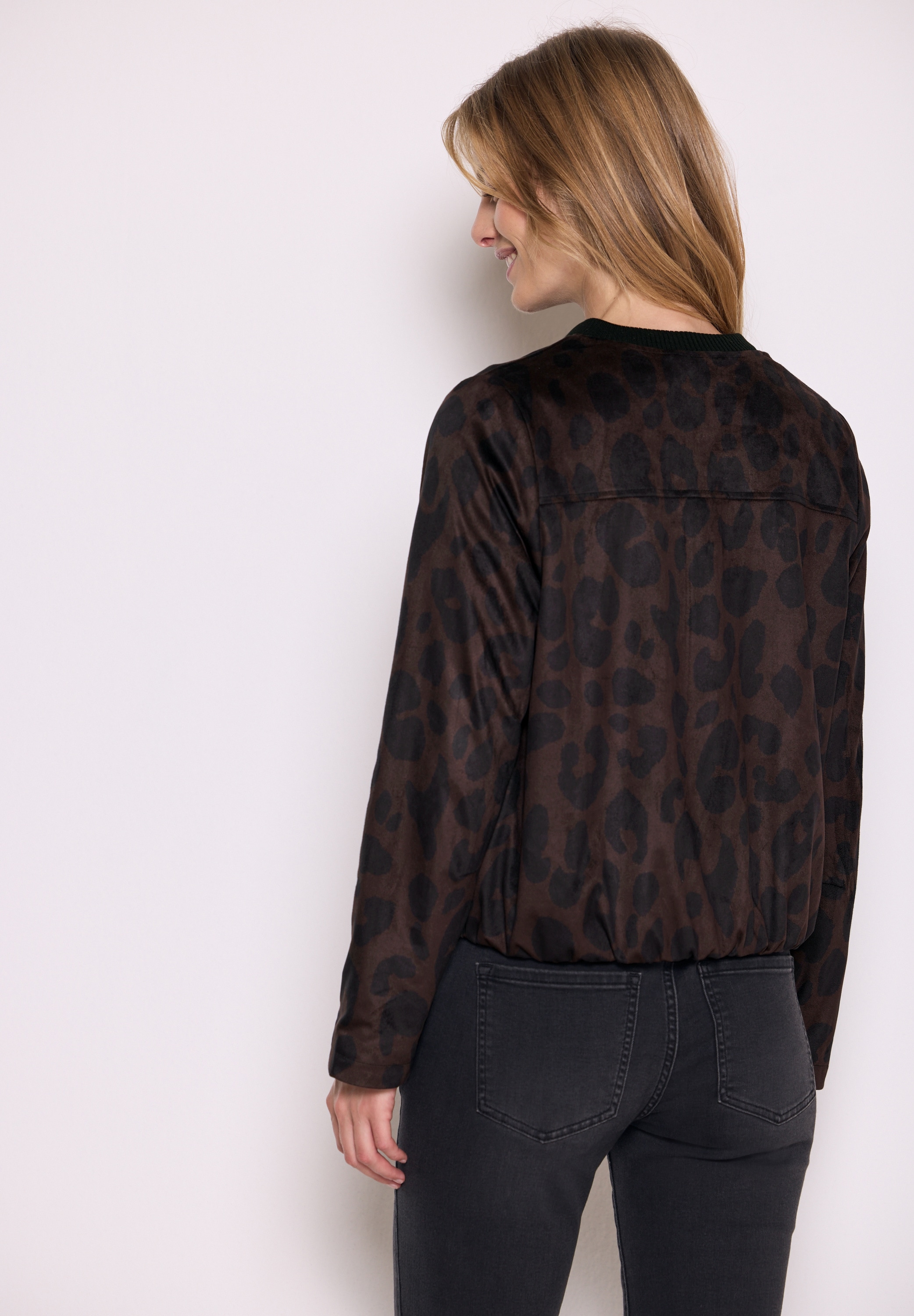 STREET ONE STUDIO Blouson, ohne Kapuze, mit Elastiksaum