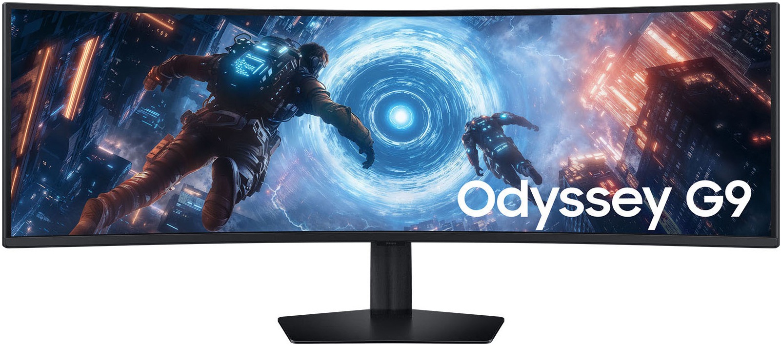 SAMSUNG LED-Monitor "LS49FG910EUXEN", B:34,2cm H:47,3cm T:126,3cmschwarz, Monitore