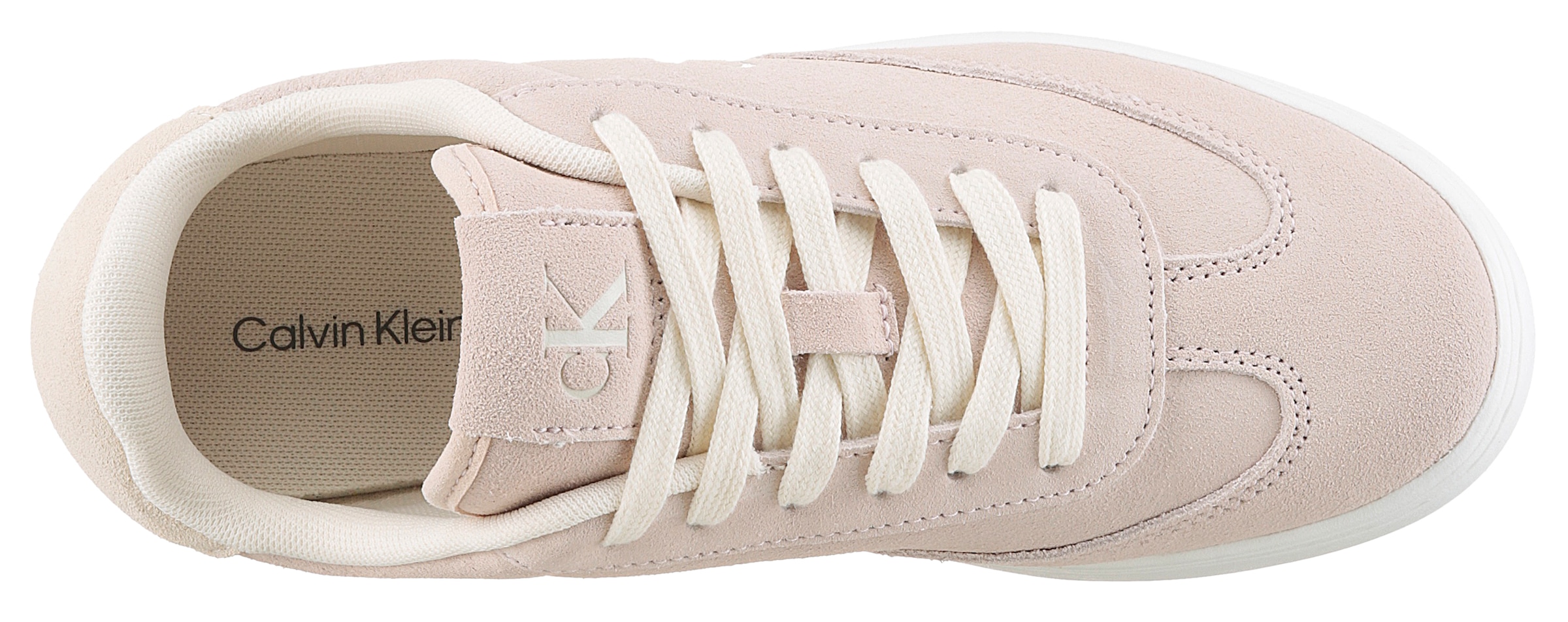 Calvin Klein Jeans Plateausneaker »CLASSIC CUPSOLE LACEUP WT WM«, Schnürschuh, Freizeitschuh, Basket-Sneaker, Halbschuh mit Logo