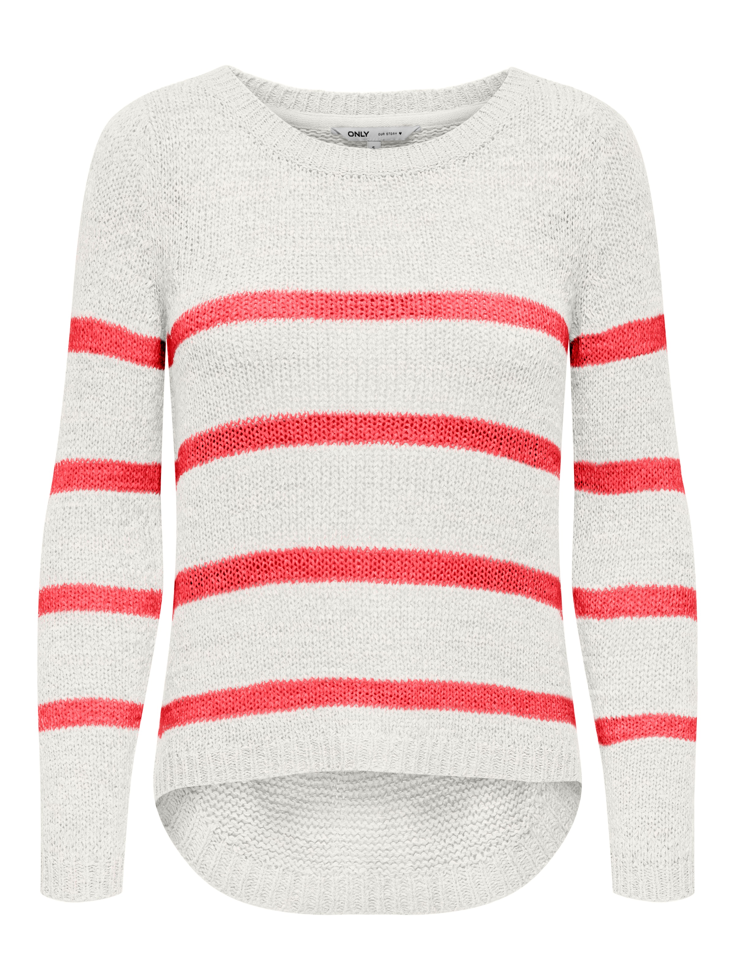 ONLY Strickpullover "ONLGEENA XO L/S PULLOVER KNT NOOS", mit Rundhalsaussch günstig online kaufen