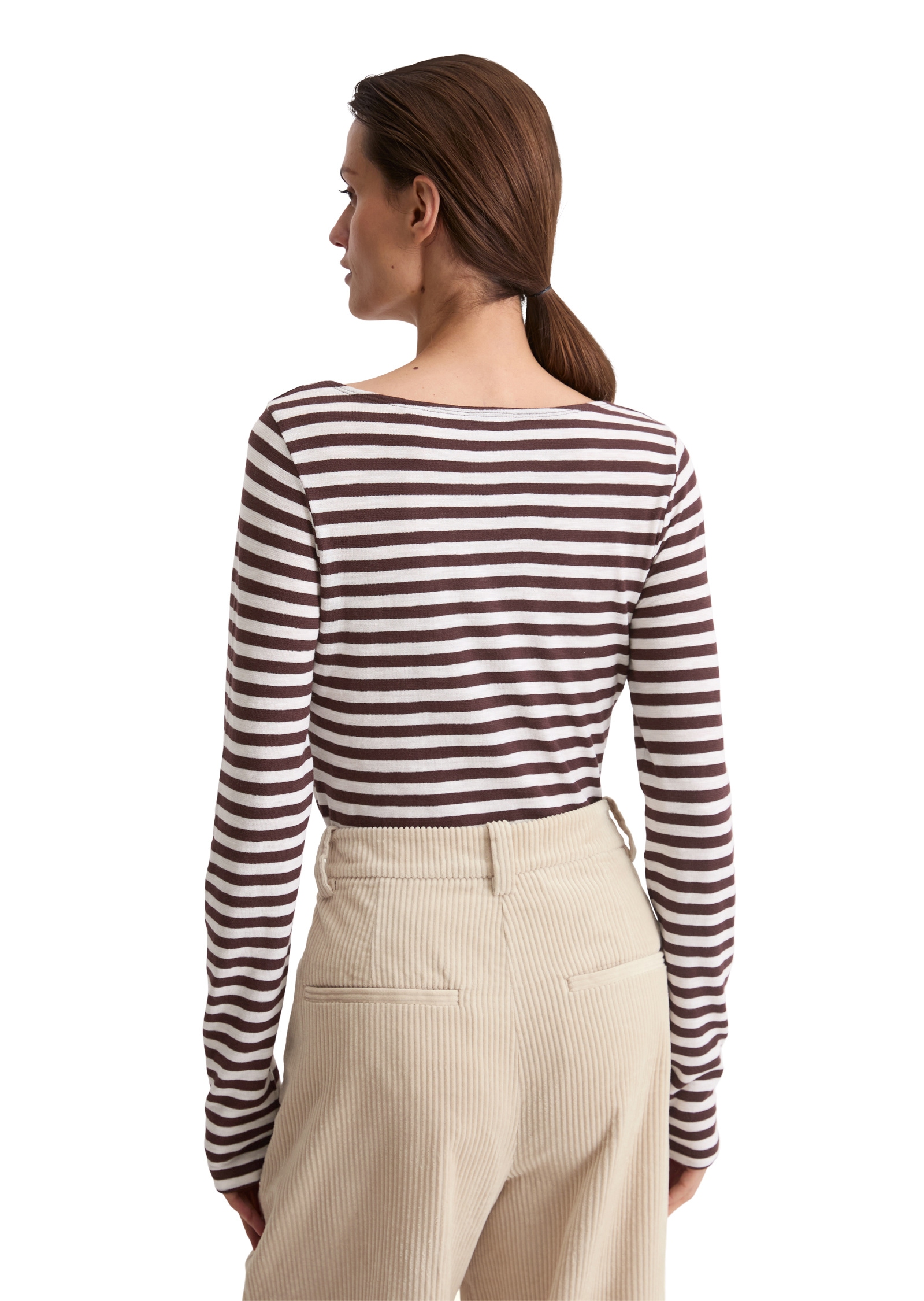 Marc O'Polo Langarmshirt »aus Slubjersey«