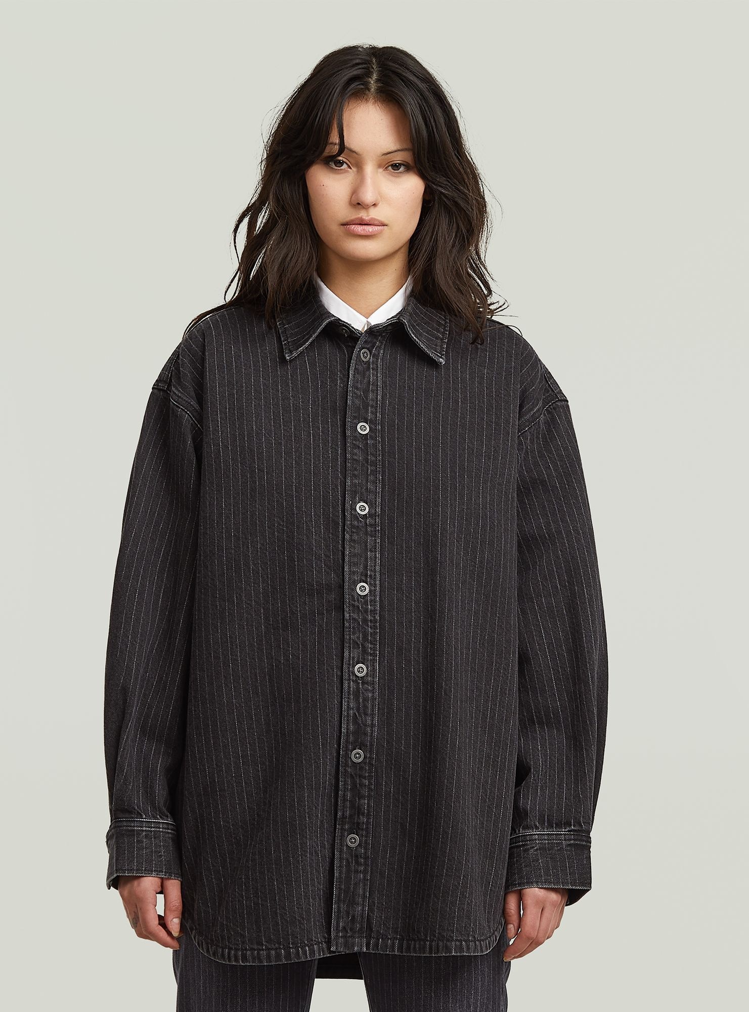 G-STAR Langarmshirt "Maxi-Hemd" günstig online kaufen