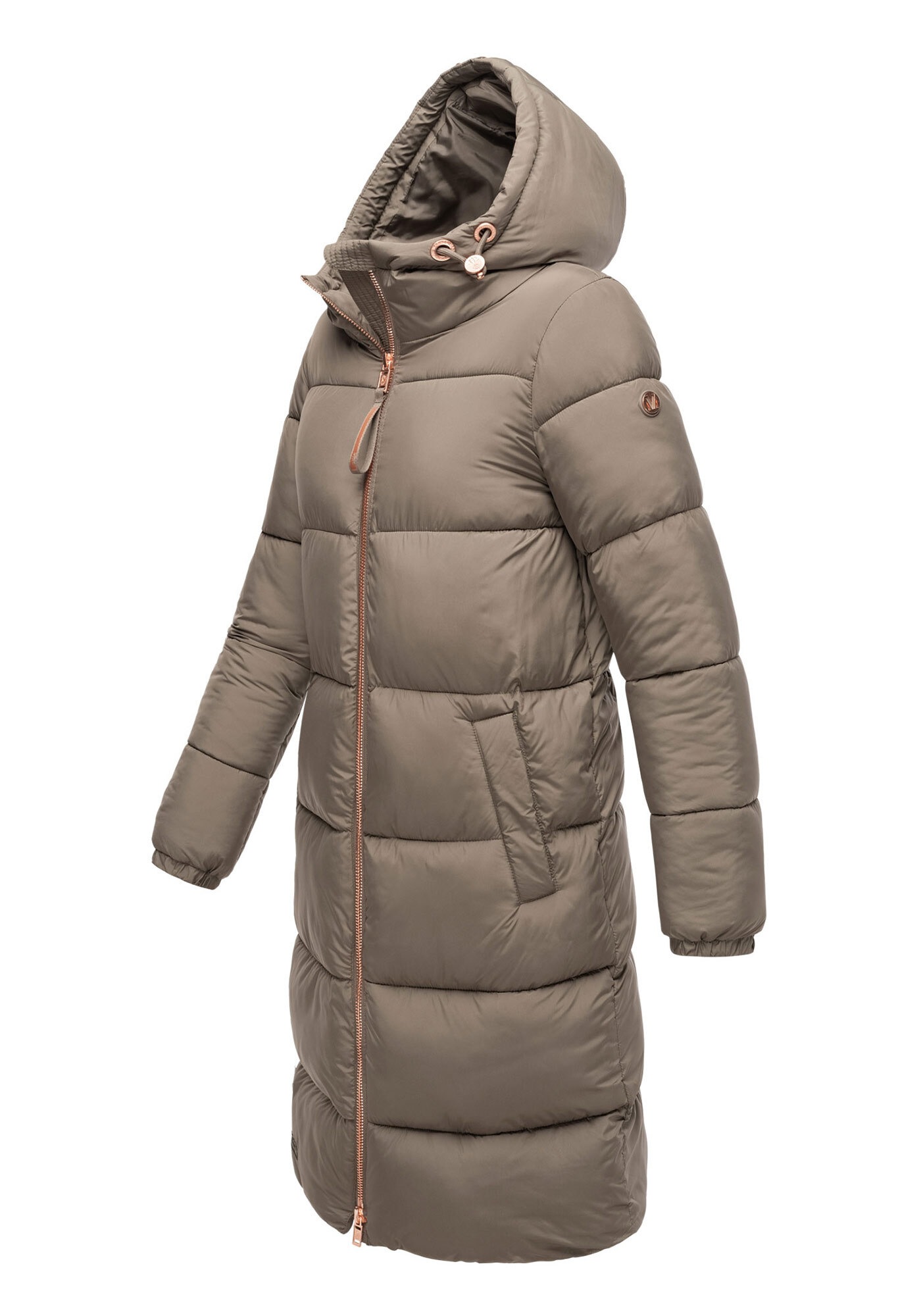 Marikoo Winterjacke »Nomadiaa«, Lange Damen Winterjacke