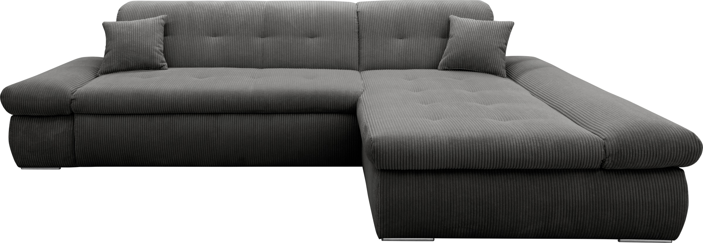 DOMO collection Ecksofa »Moric Luxus - B/T/H 300/172/80 cm«, XXL-Format, L-Form, bis 140kg pro Sitzplatz belastbar