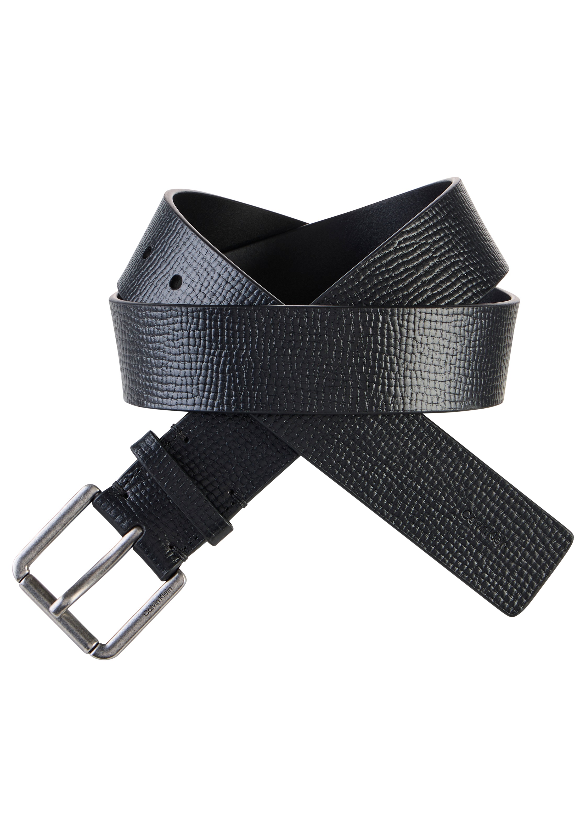 Calvin Klein Ledergürtel »CASUAL ROLLER BUCKLE 40MM« Regular fit und größenverstellbar