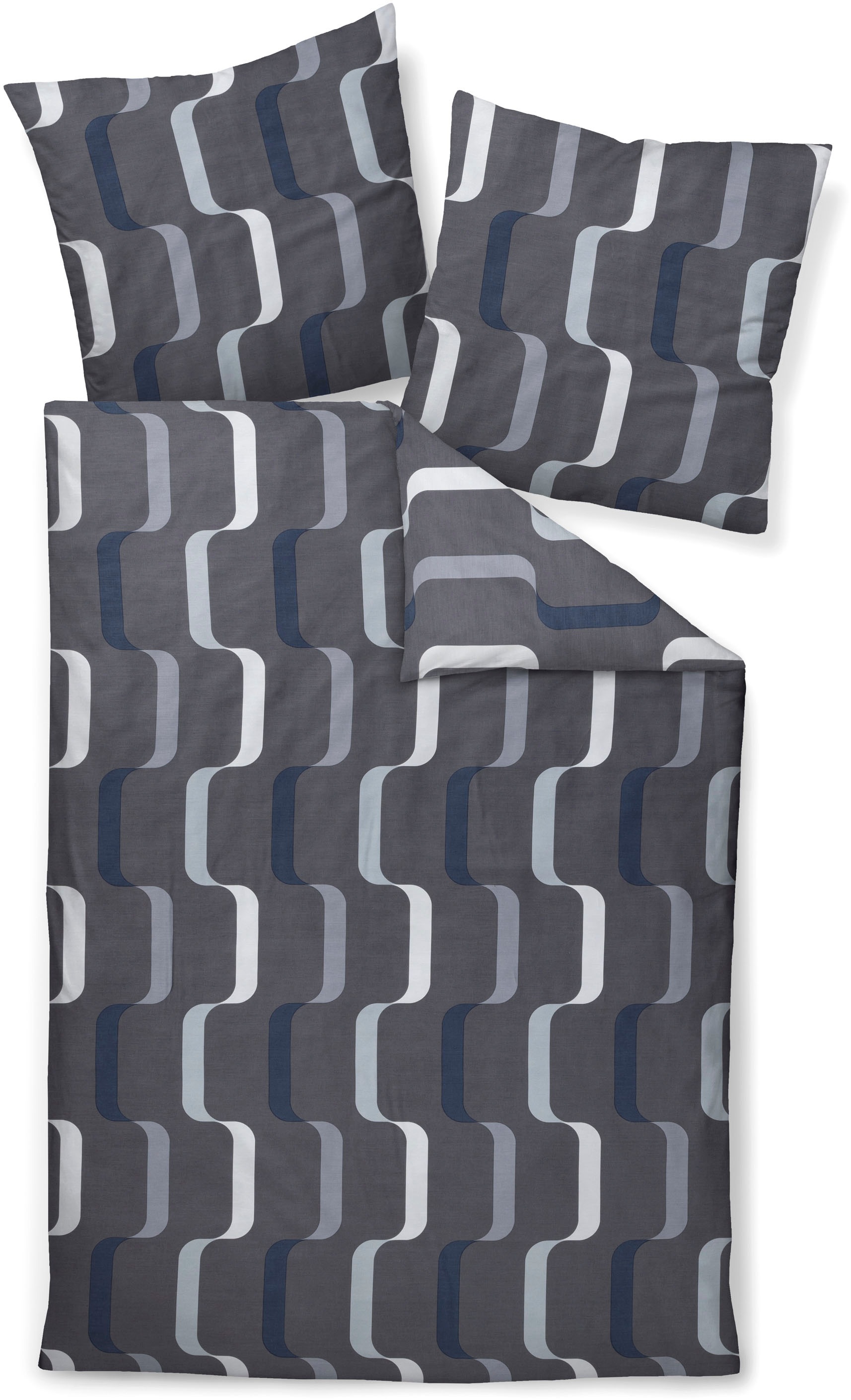 Janine Bettwäsche "Mako-Satin87107 0" mit Reissverschluss günstig online kaufen