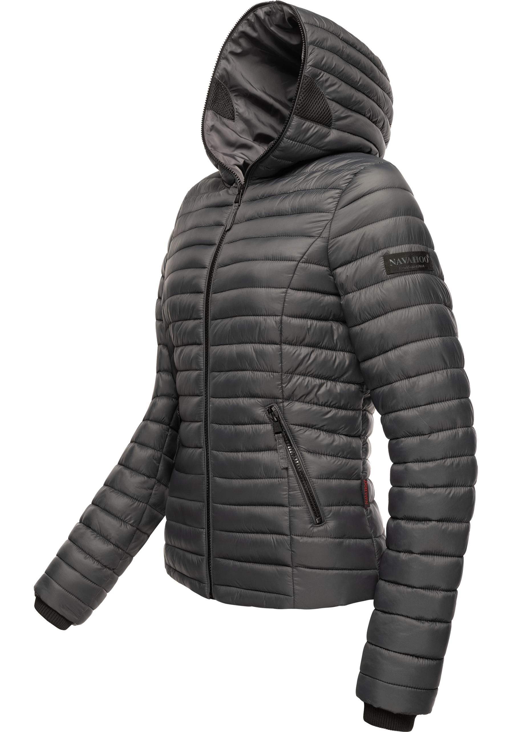 Navahoo Steppjacke »Kimuk«, mit Kapuze, leichte Übergangsjacke mit Kapuze