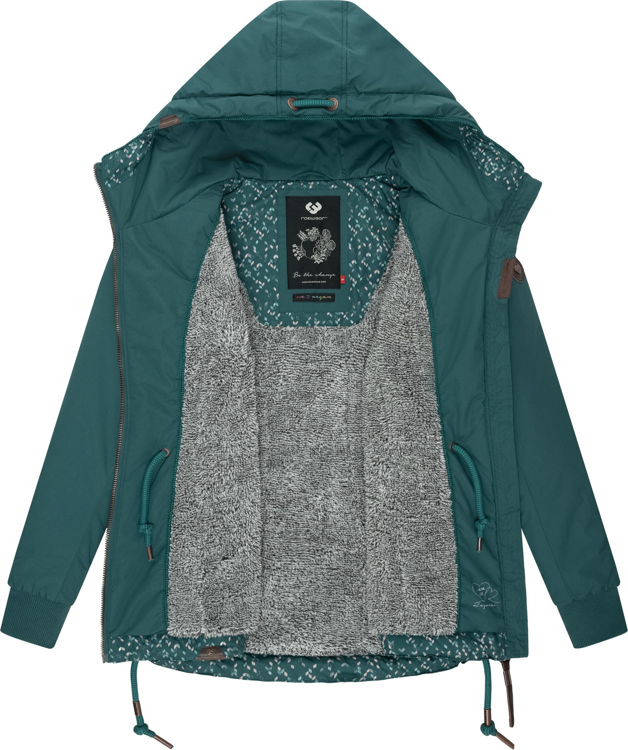 Ragwear Winterjacke »YM-Danka«, mit Kapuze, stylische Winter Outdoorjacke mit Kapuze