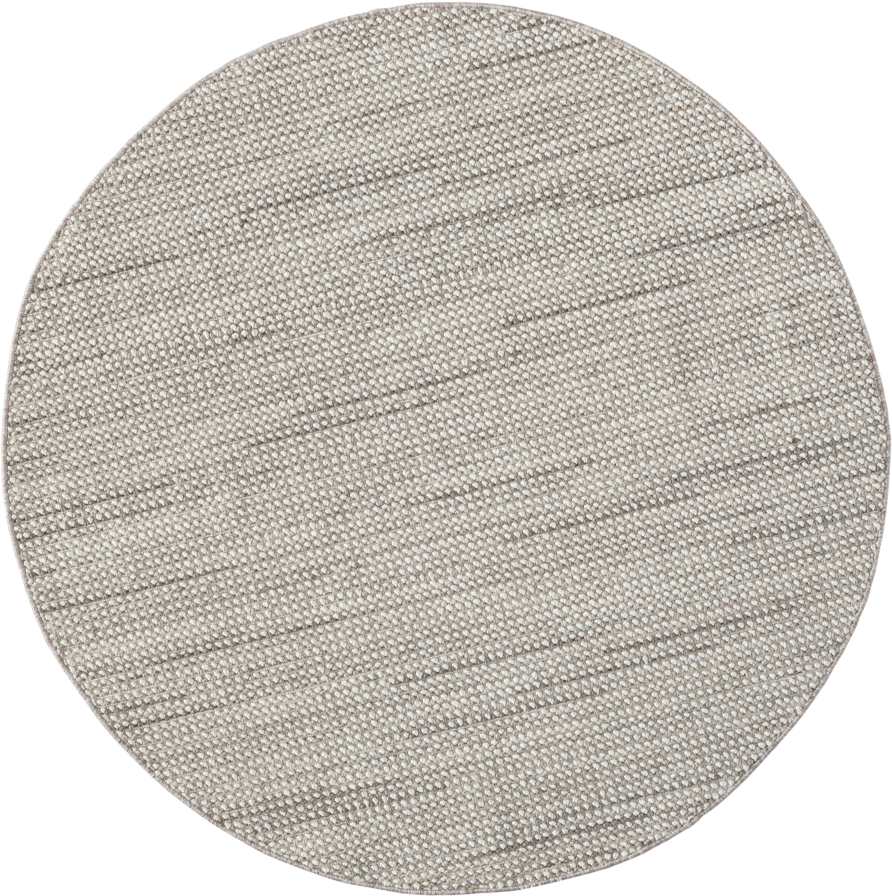 Myflair Möbel & Accessoires Teppich "Ava" rund 7 mm Höhe Uni Farben, meliert, Sisal-Optik, auch in rechteckig erhältlich