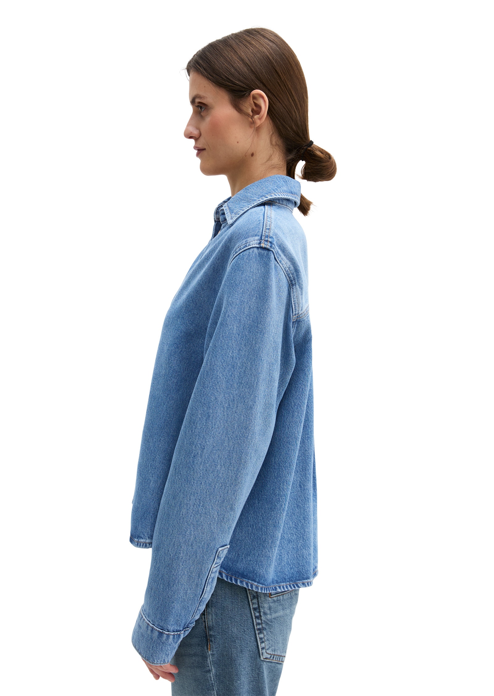 Marc O'Polo Langarmbluse »aus TENCEL™ Lyocell-Mix«