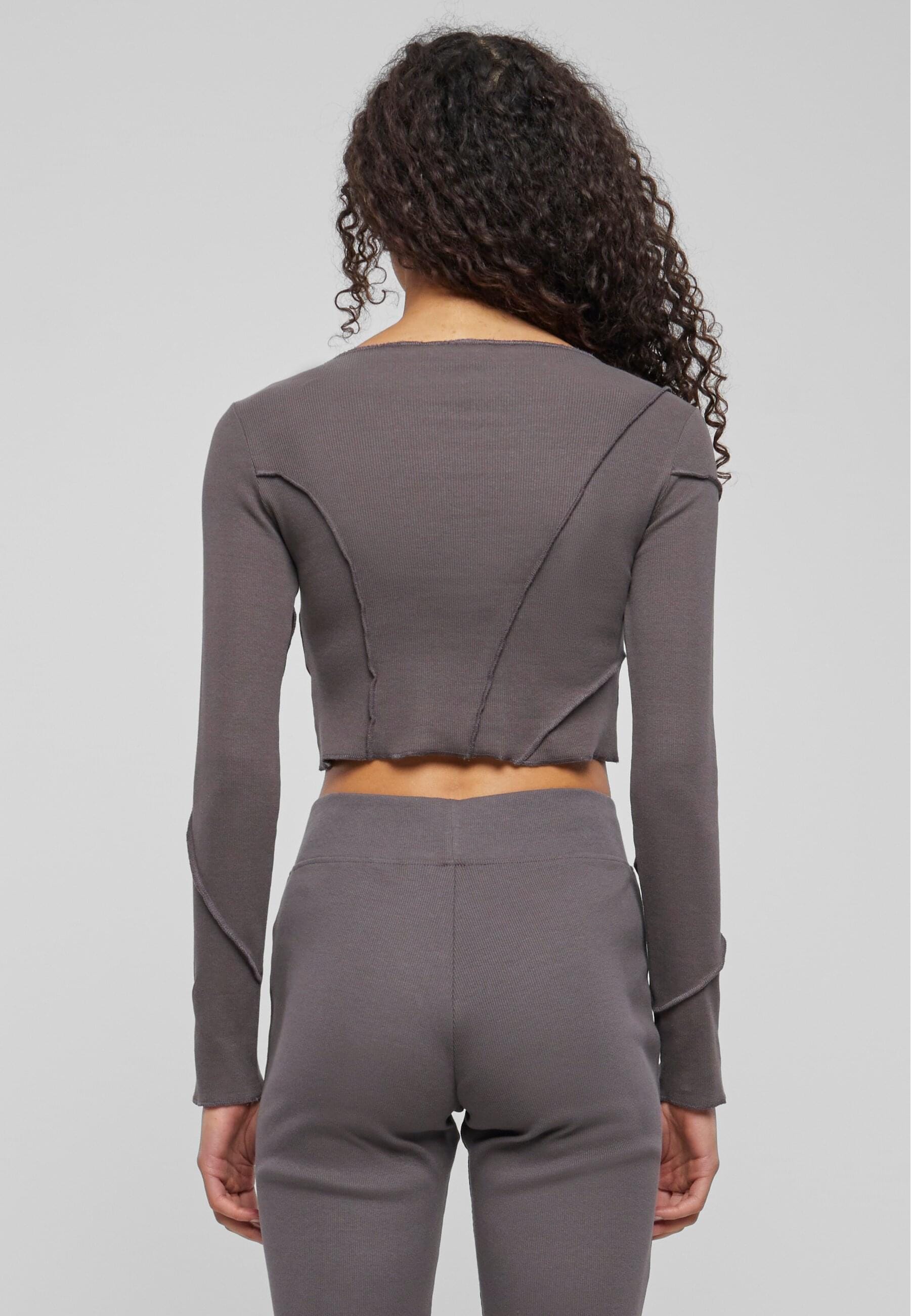Karl Kani Langarmhemd »Karl Kani Damen KW233-037-2 KK Small Signature Rib Ls«, (1 tlg.)