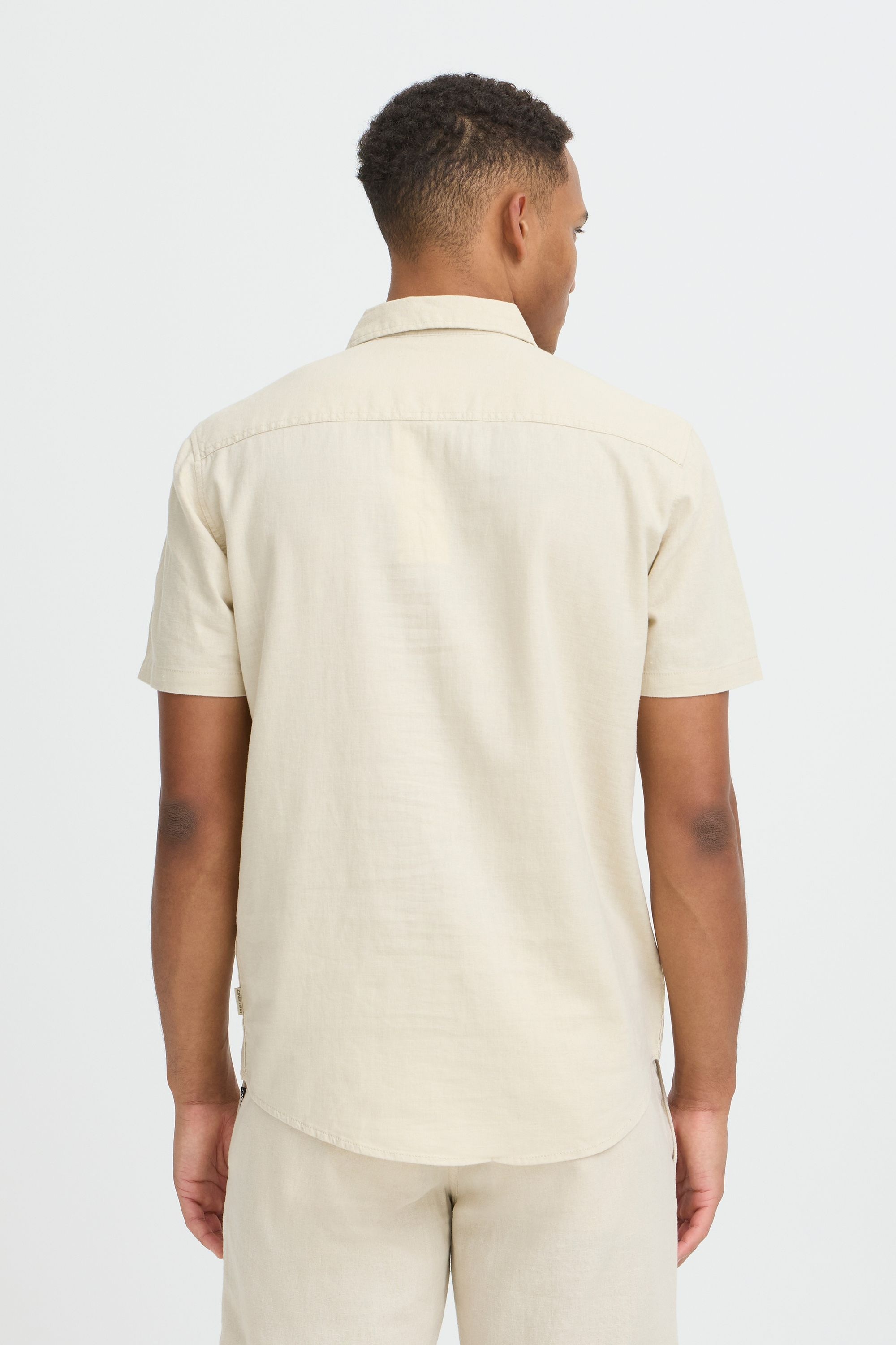 Blend Leinenhemd »BHMLins« Stilvolles Kurzarmhemd aus Leinenmix