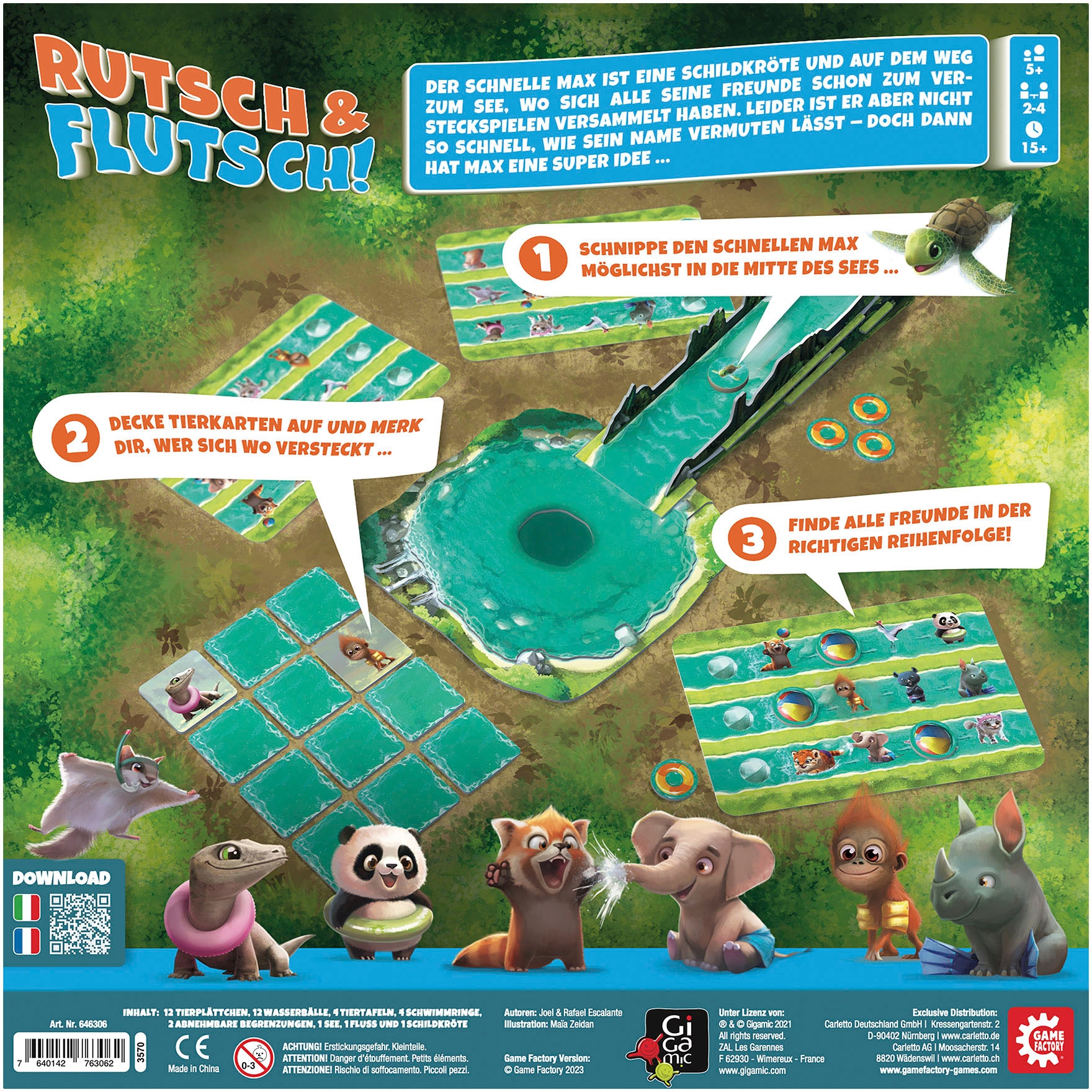 Game Factory Spiel »Rutsch & Flutsch«