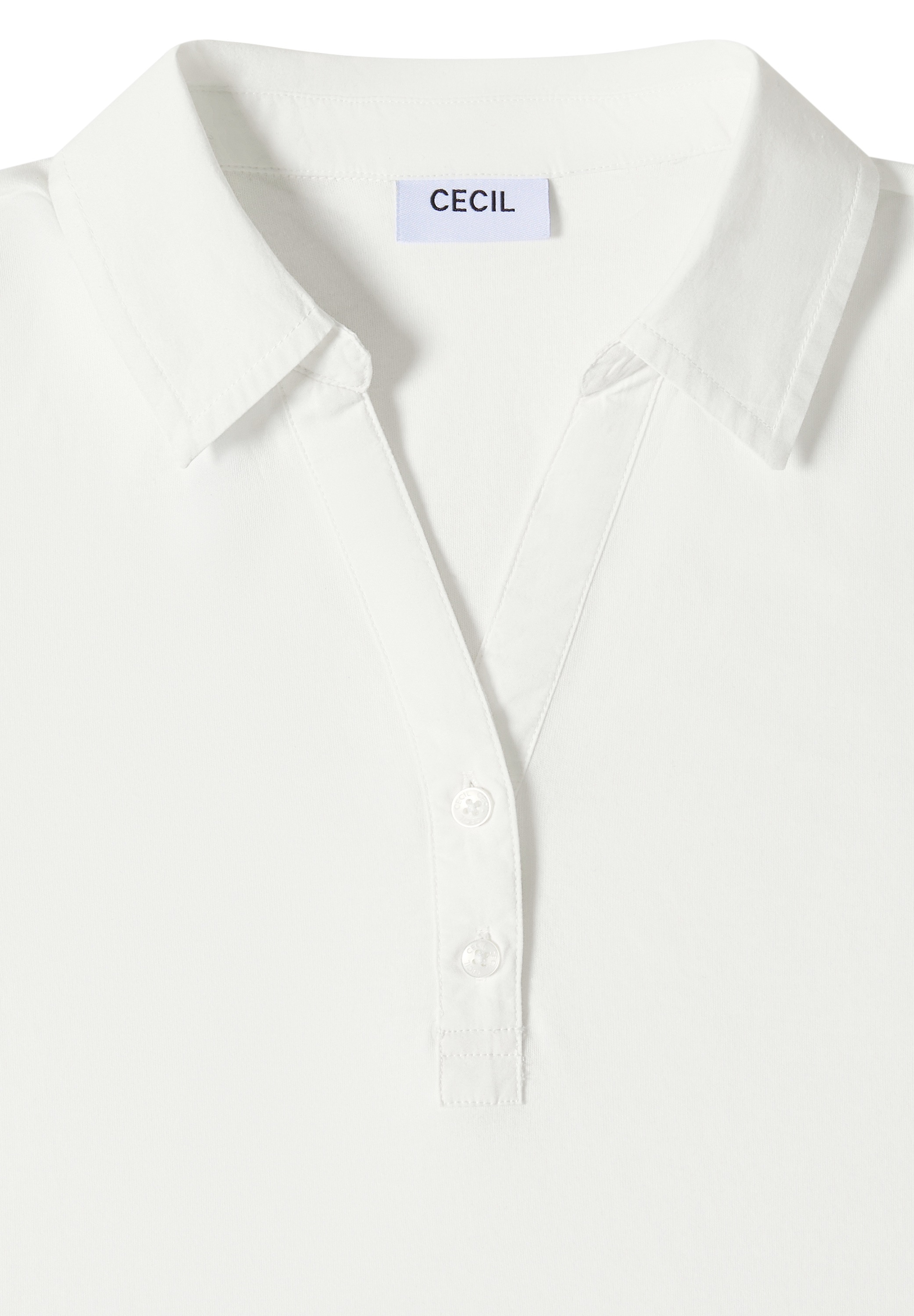 Cecil Poloshirt aus reiner Baumwolle
