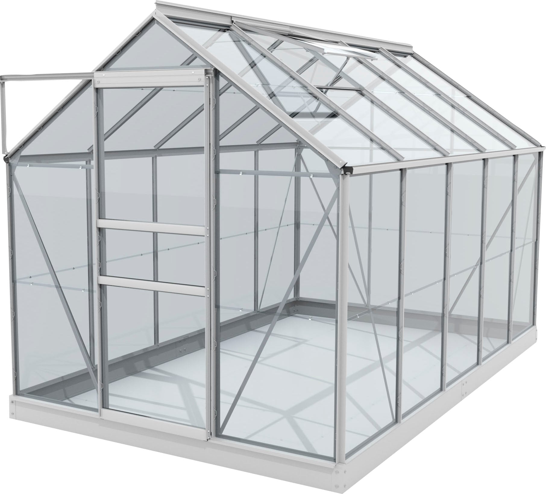 Vitavia Gewächshaus »Venus 6200«, AluProfile, aus 3 mm Sicherheitsglas