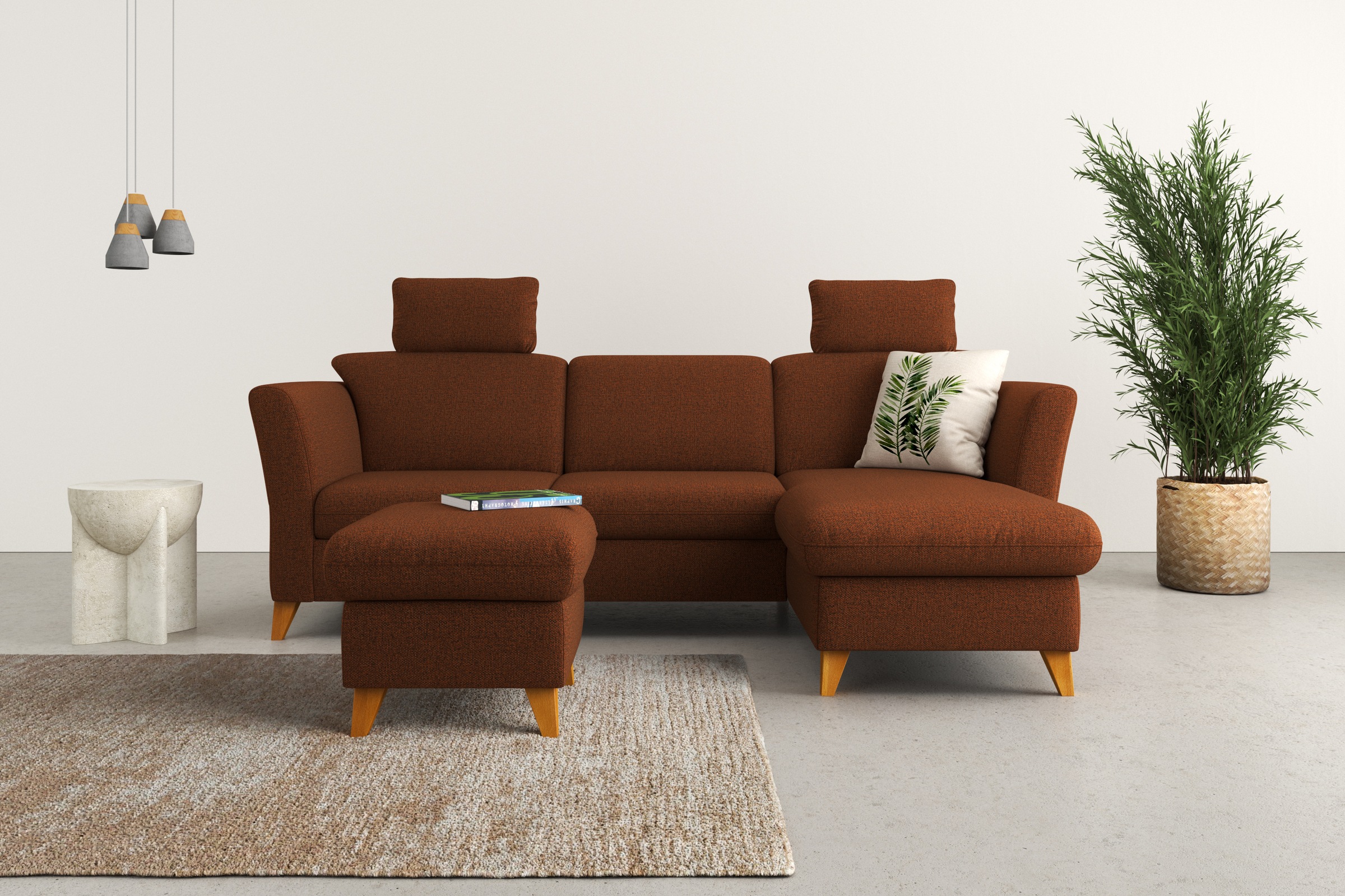 Home affaire Polsterhocker »Trelleborg«, passend zur Serie "Trelleborg", incl. Stauraum