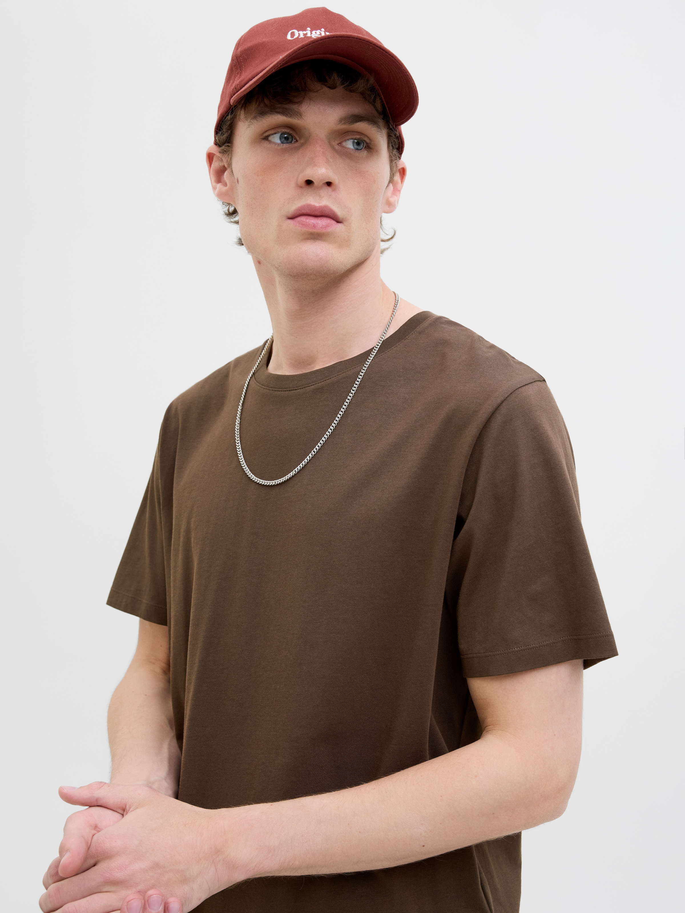 Thumbnail - Jack & Jones Rundhalsshirt "JJEORGANIC BASIC TEE SS O-NECK NOOS" Baumwolle, regular fit
