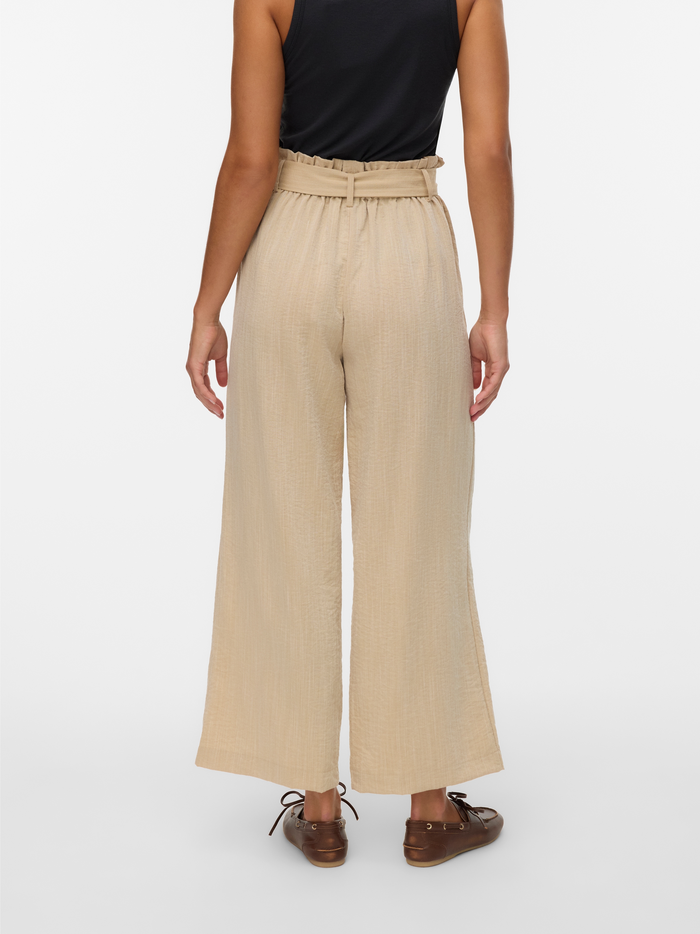 Vero Moda Paperbag-Hose »VMSYDNEY HW PAPERBAG ANKLE PANT NOOS«  Materialmix