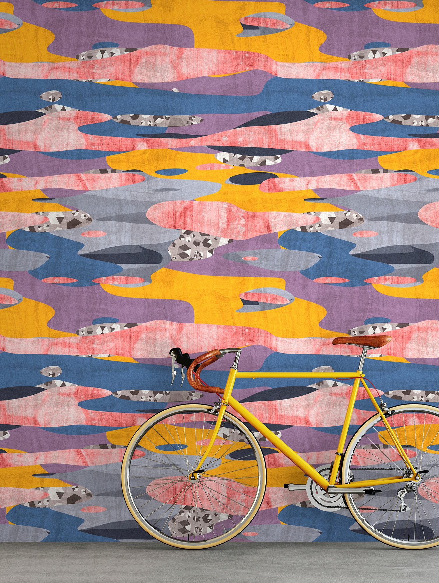 living walls Fototapete »Walls by Patel Zimbabwe«, Vlies, Wand