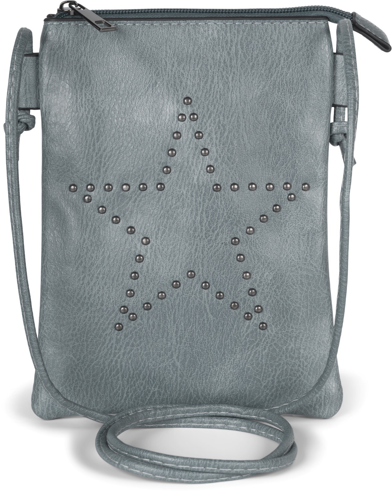 styleBREAKER Mini Bag "Mini Umhängetasche mit Nieten Stern"