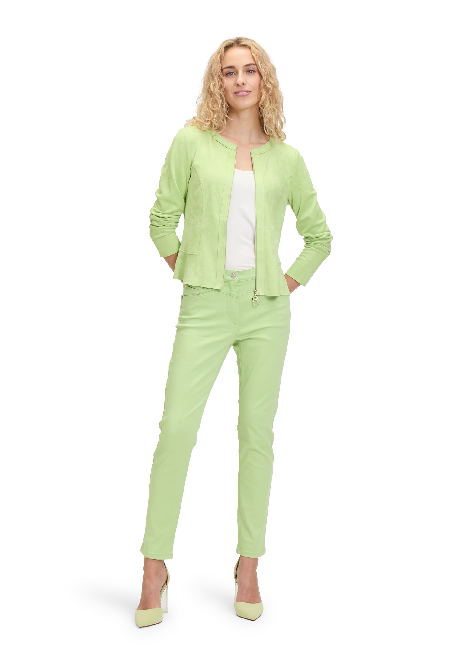 Betty Barclay Stoffhose »Betty Barclay Casual-Hose Slim Fit«, Passenabtrennung