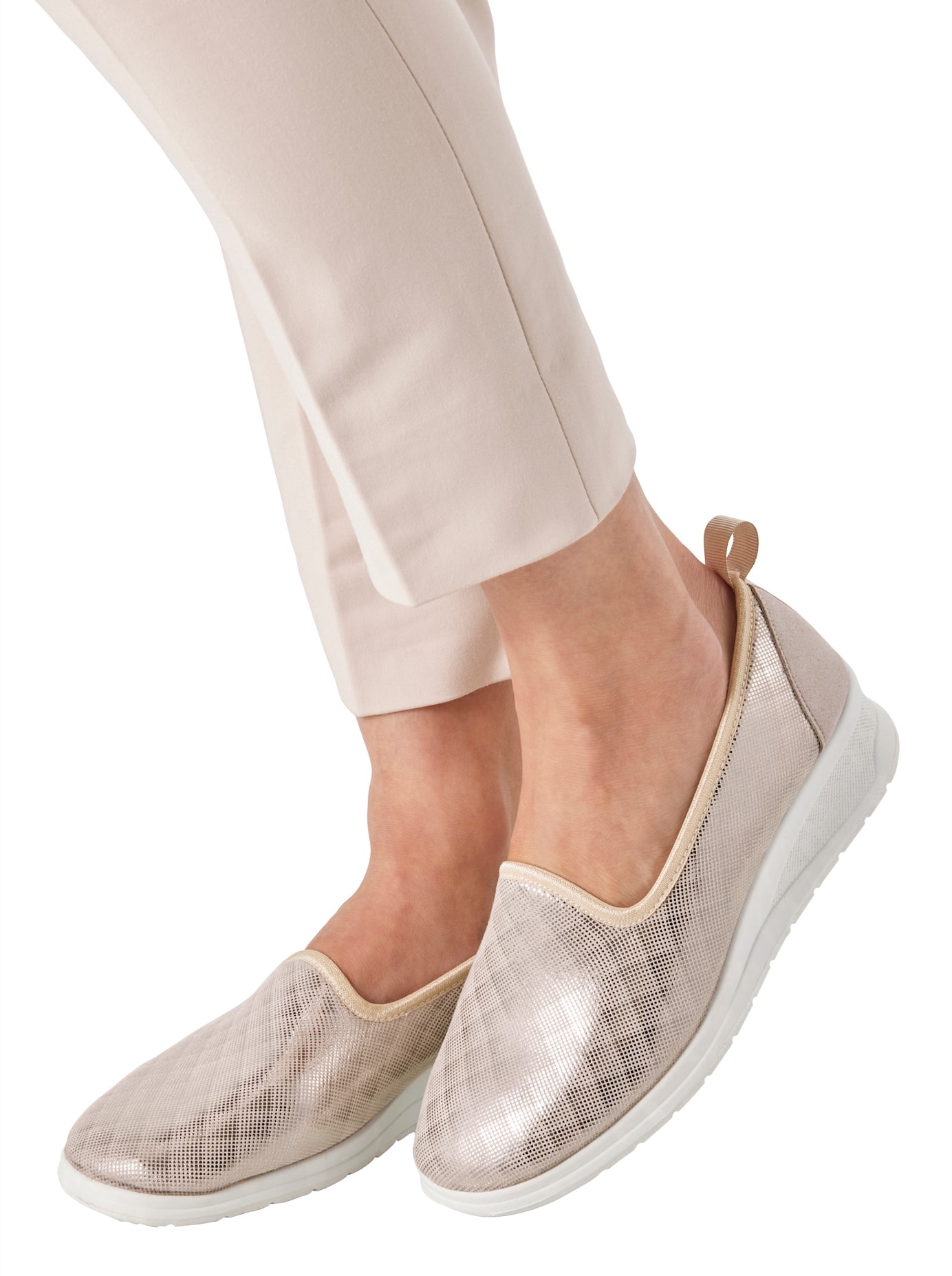 airsoft comfort+ Classic Slipper Beige Plaid 42 2