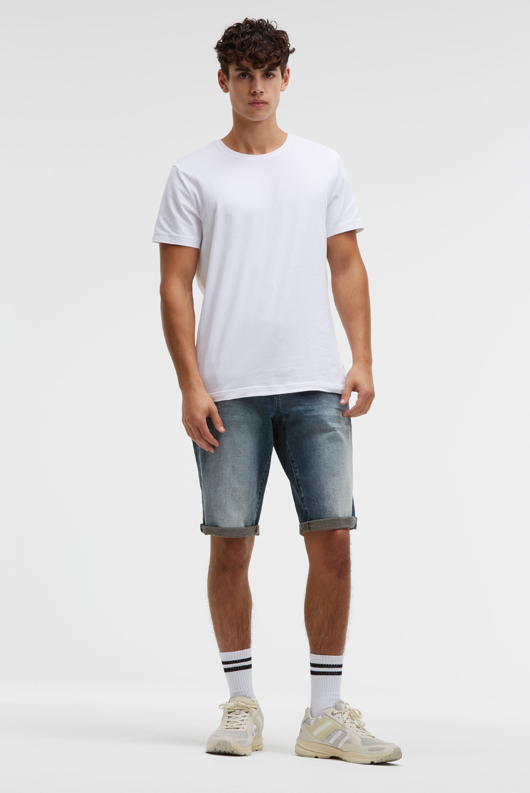 CAMP DAVID Jeansshorts mit Turn-Up Saum