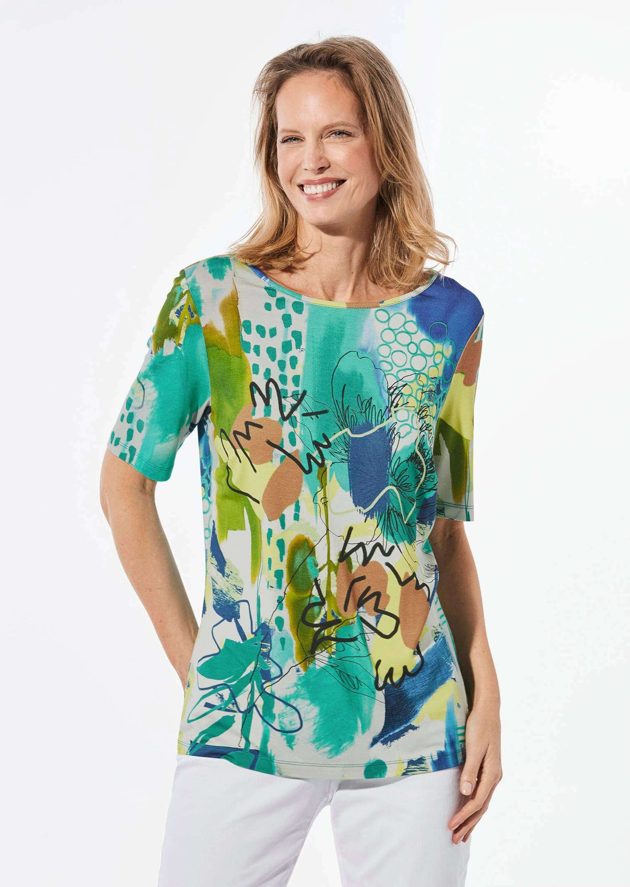 Thumbnail - GOLDNER Kurzarmshirt "Kurzgröße Shirt mit U-Boot-Ausschnitt" keine/nicht relevant