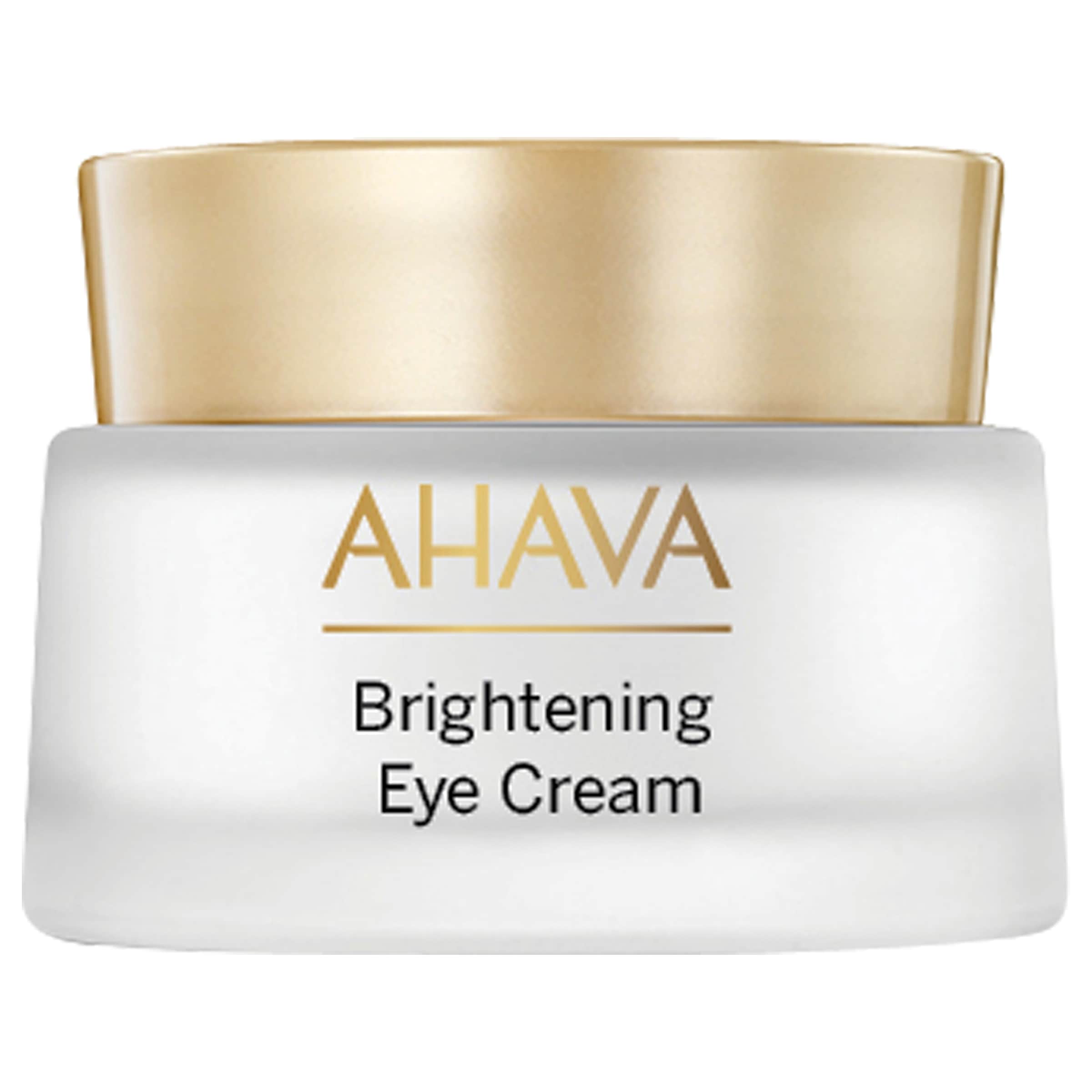 AHAVA Damen Augencreme "BRIGHTENING EYE CREAM", 15ml,, Augenpflegemittel, mit Osmoter , feuchtigkeitsspendende Pflege für die Augenpartie