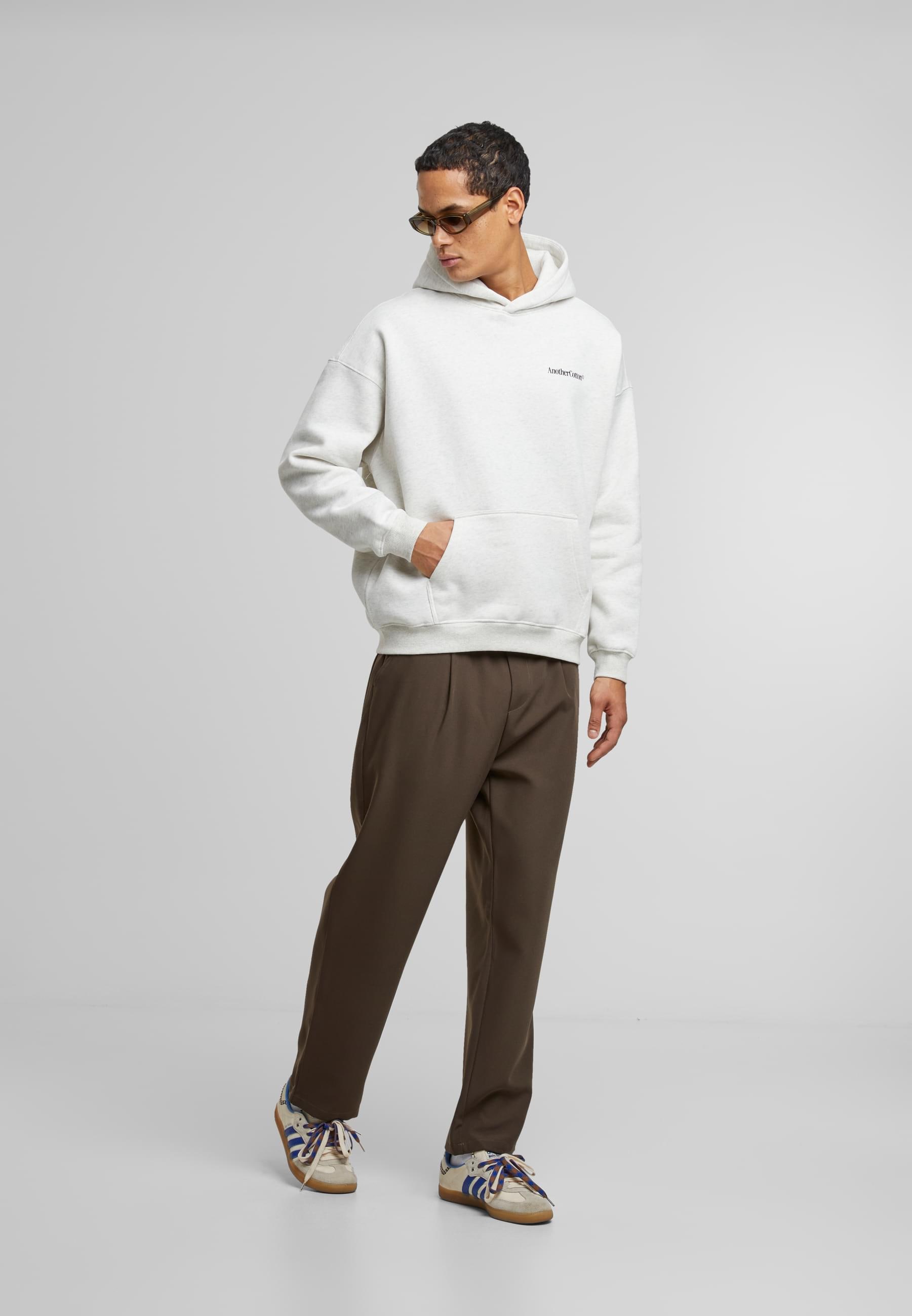 Another Cotton Lab Kapuzensweatshirt »Another Cotton Lab More Espresso Oversized Hoodie«, (1 tlg.)