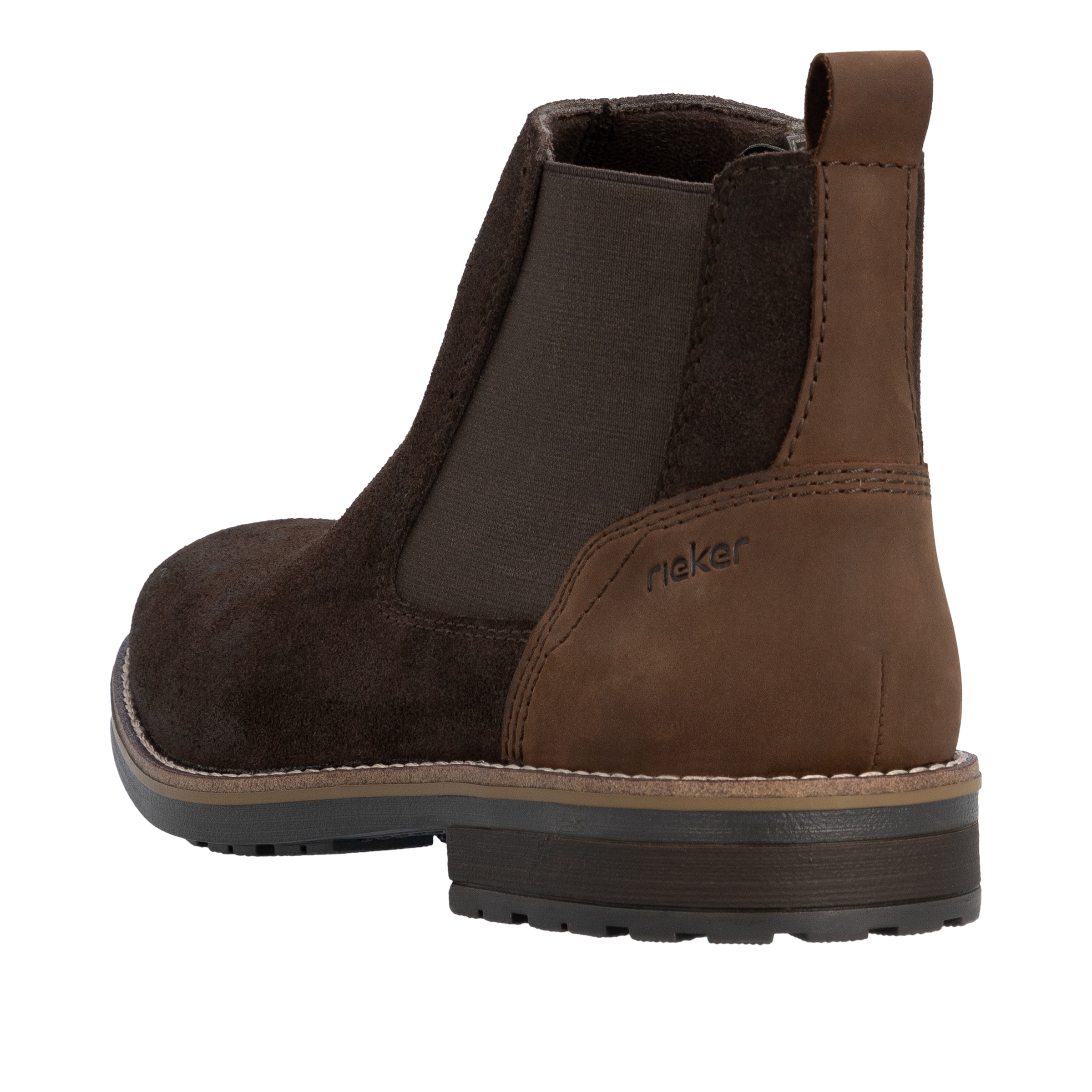 Rieker Chelseaboots, Stiefelette, Casual-Boots mit typischem Stretcheinsatz
