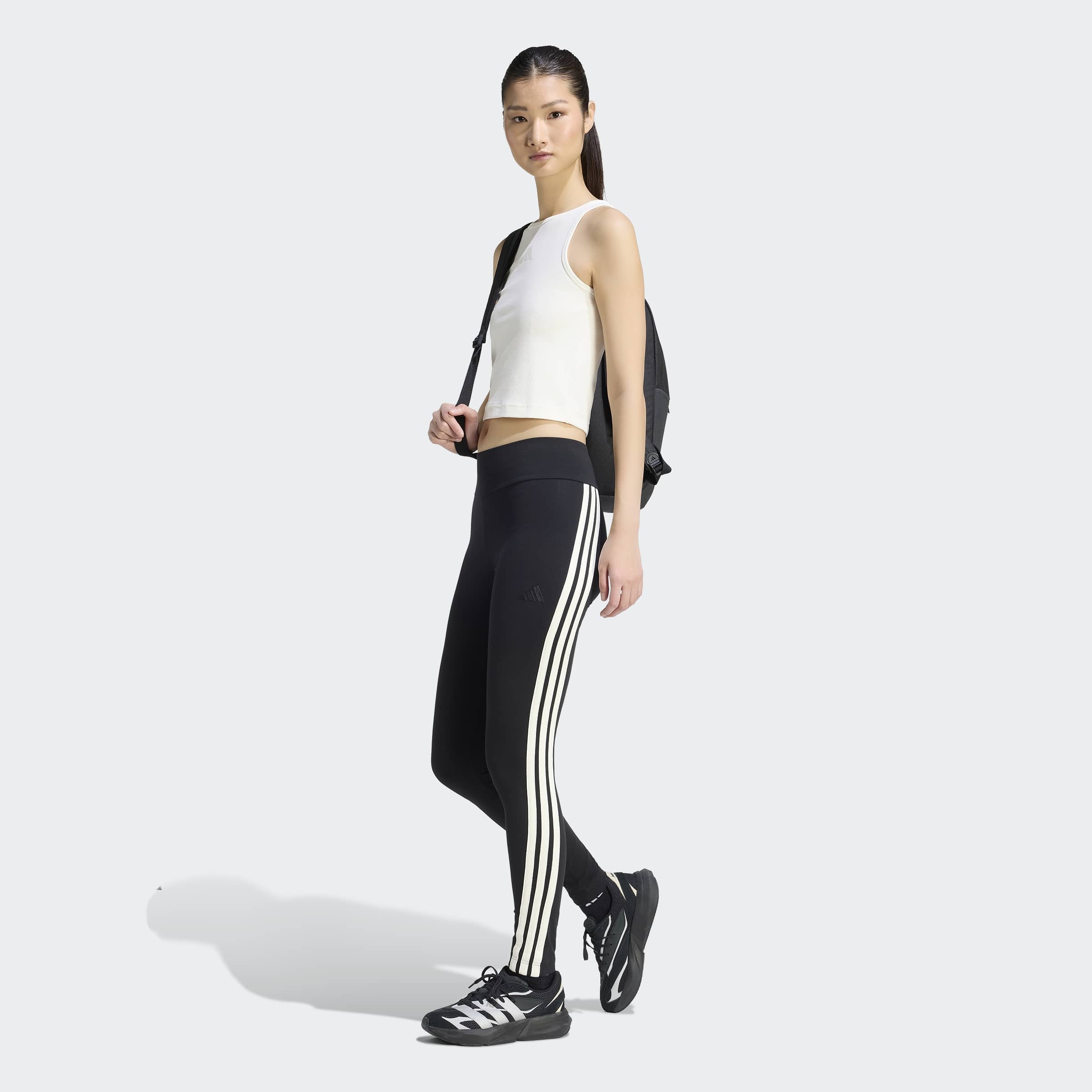 adidas Sportswear Leggings »W AK 3S LEGGING«  für Erwachsene, ohne Verschluss, aus Baumwolle