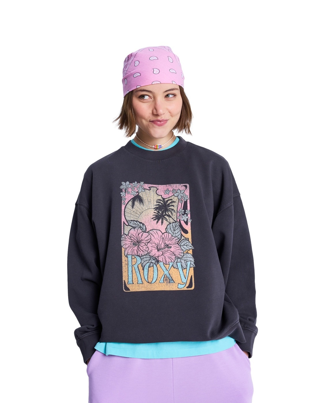 Roxy Sweatshirt "Lineup Terry" günstig online kaufen