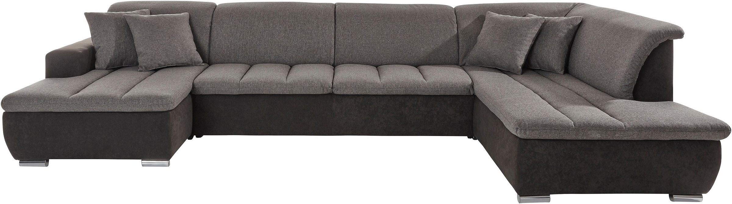 INOSIGN Sofa »U-Form« im modernen Materialmix
