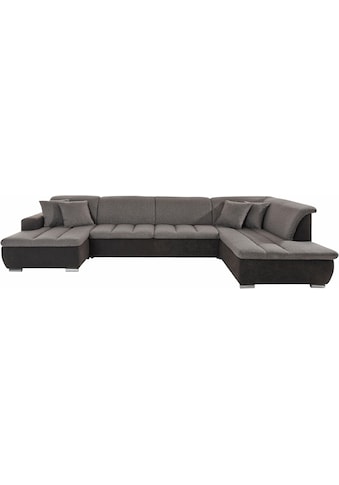 INOSIGN Sofa im modernen Materialmix